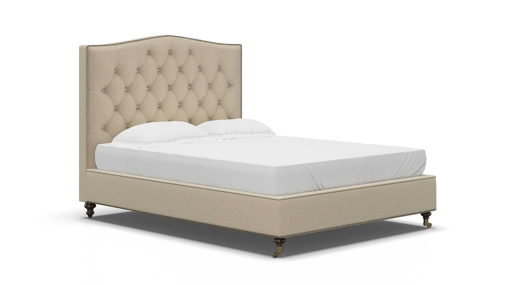 Bijou Noble Buckwheat Bed espresso legs 2