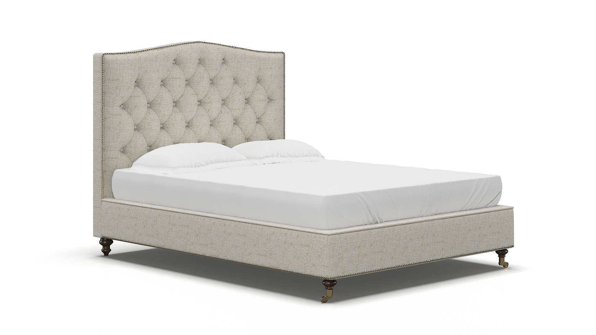 Bijou Oceanside Birch Bed espresso legs 2