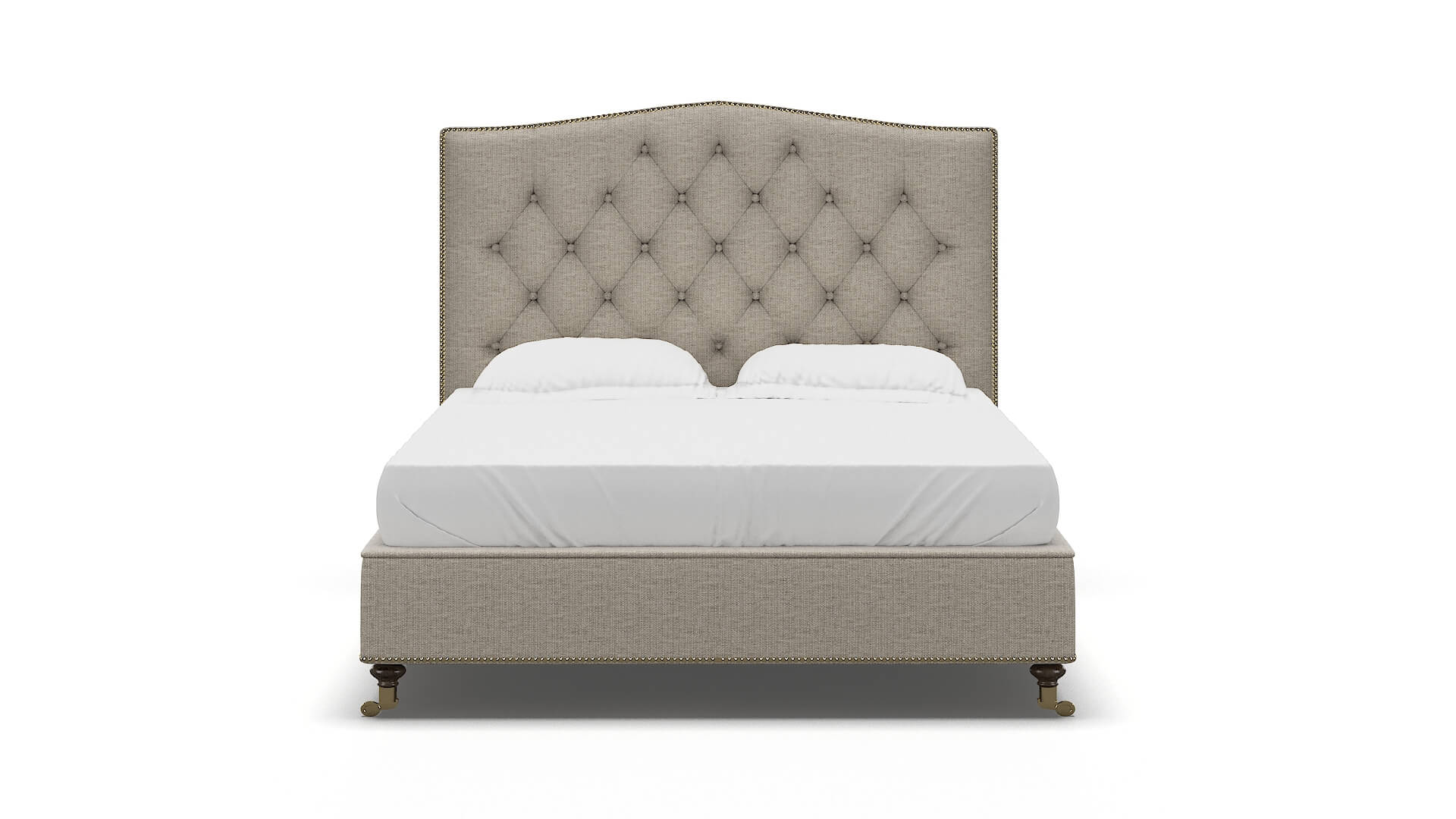 Bijou Parker Wheat Bed espresso legs 1