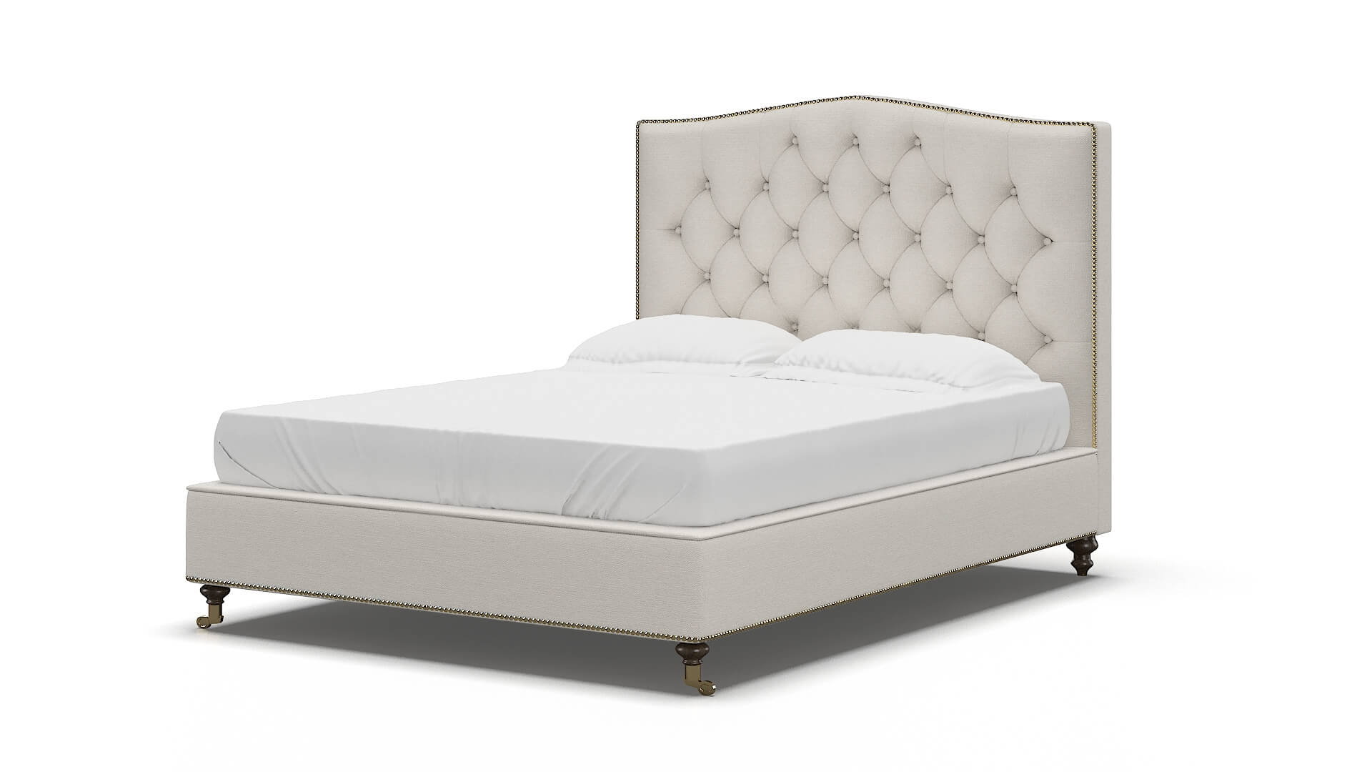 Bijou Redondo Pearl Bed espresso legs 5