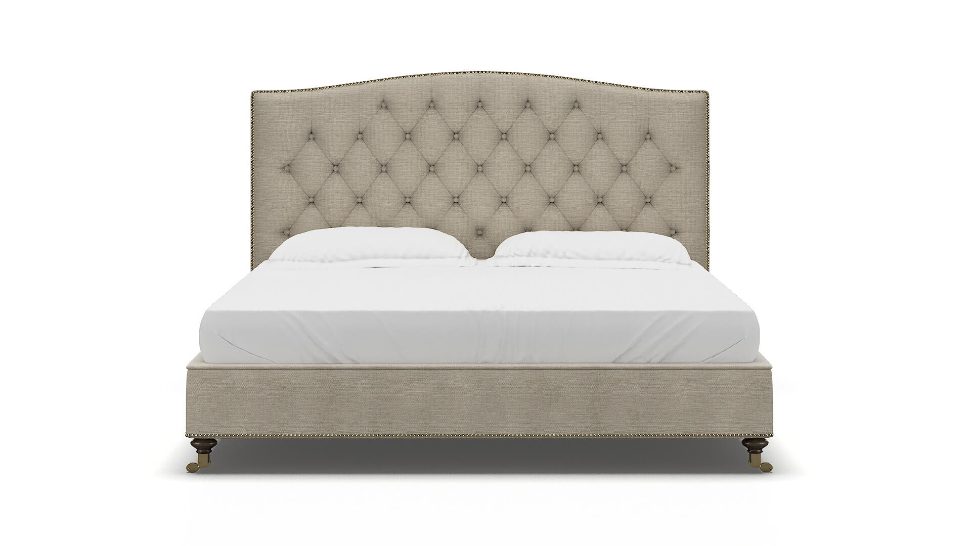 Bijou Rocket Dove Bed King espresso legs 1