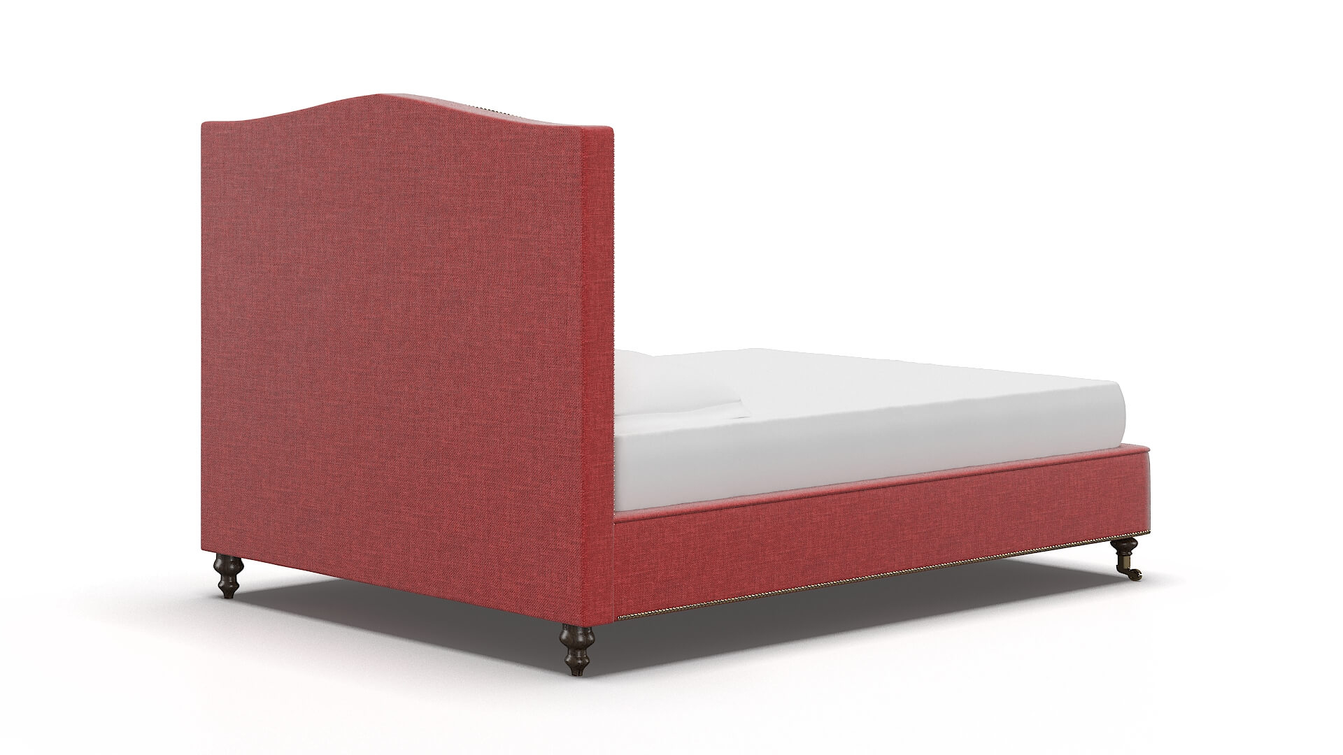 Bijou Royale Berry Bed espresso legs 4