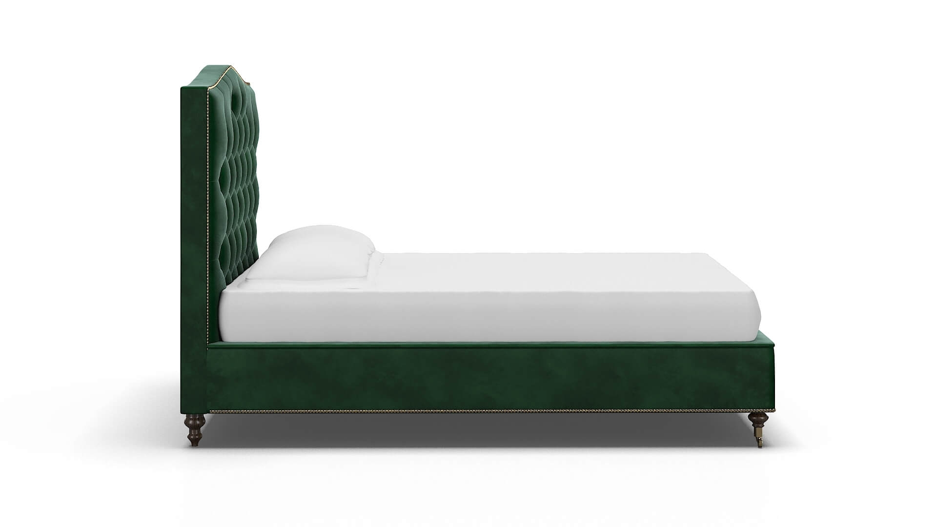 Bijou Royale Evergreen Bed espresso legs 3