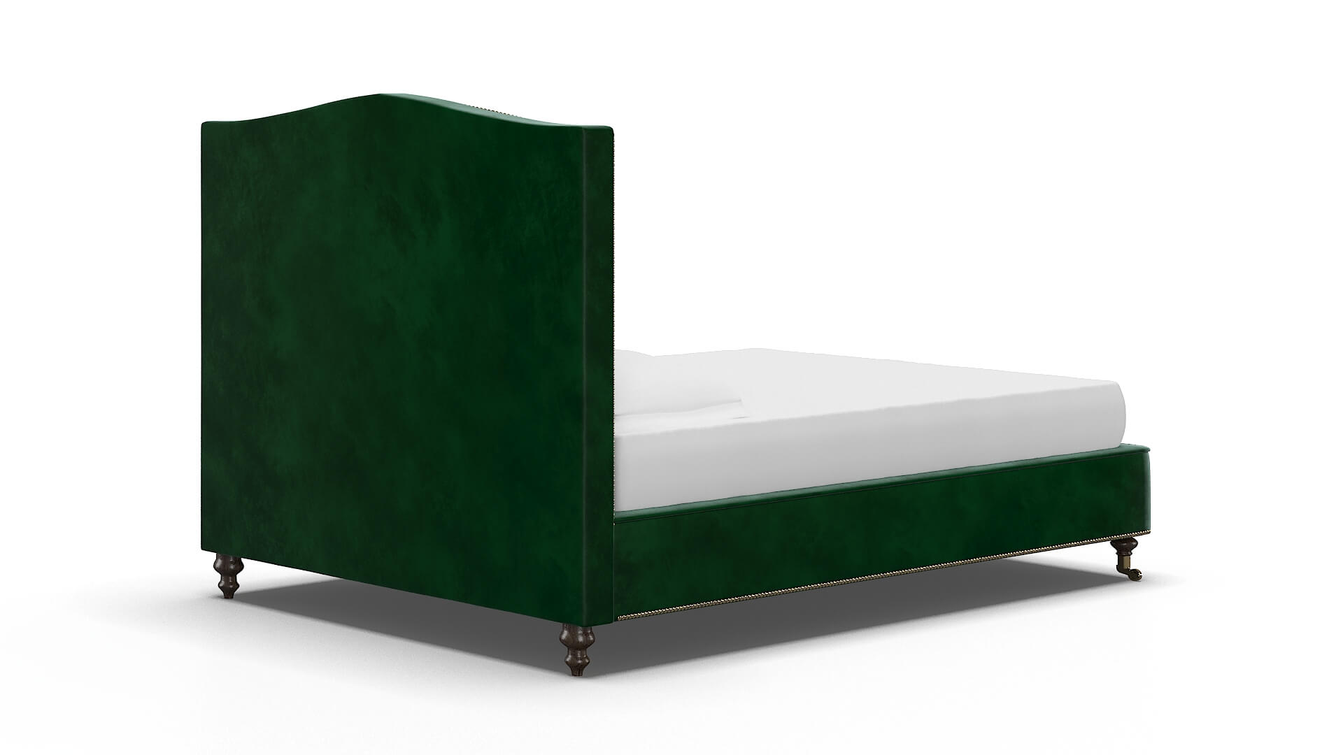 Bijou Royale Evergreen Bed espresso legs 4