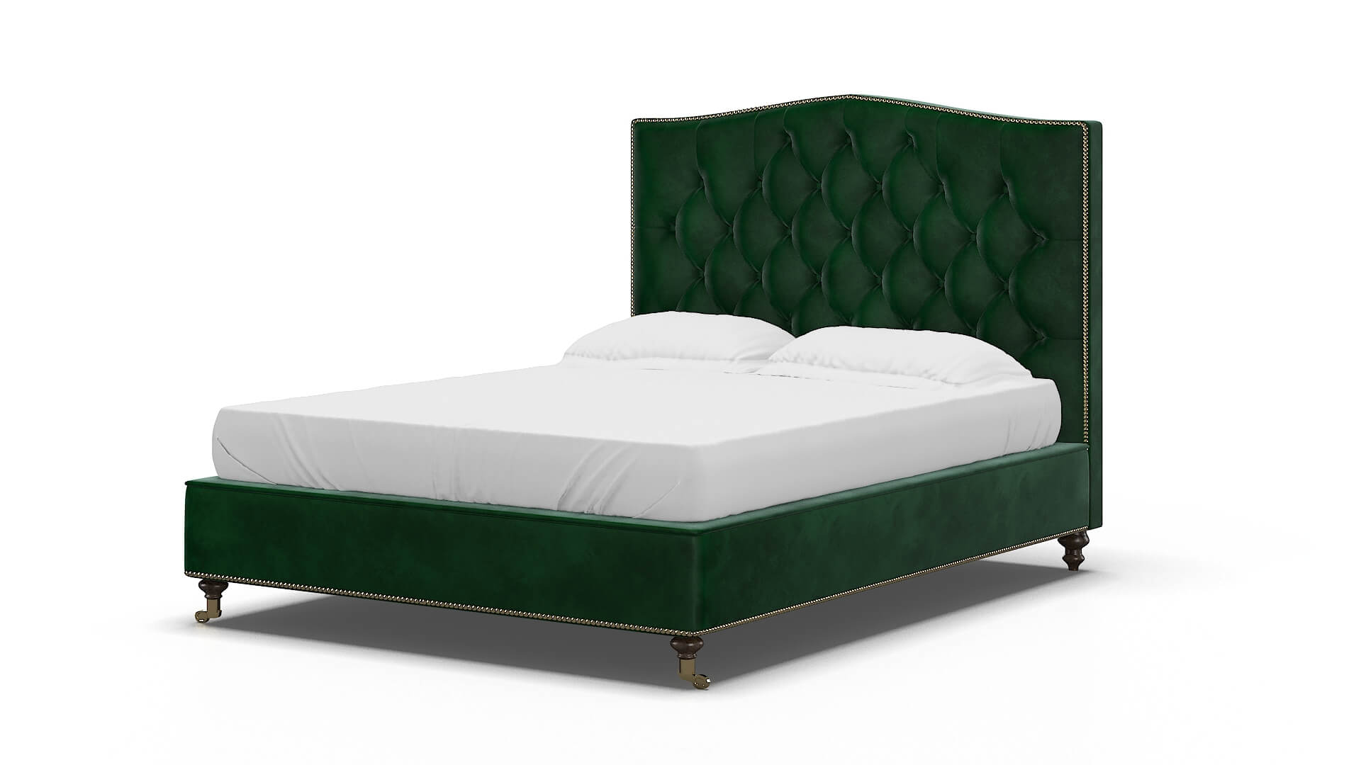 Bijou Royale Evergreen Bed espresso legs 5