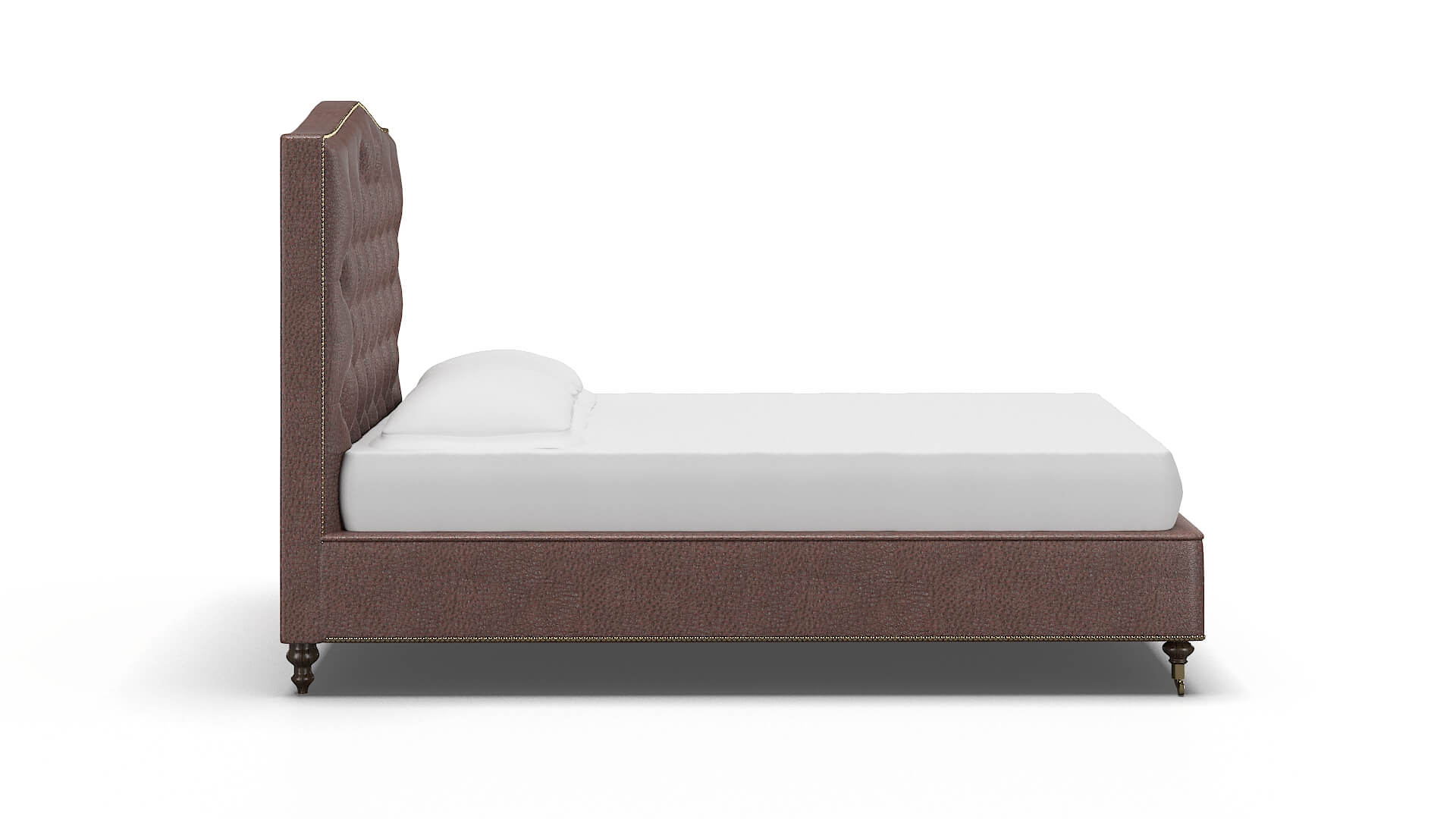 Bijou Royale Mocha Bed espresso legs 3