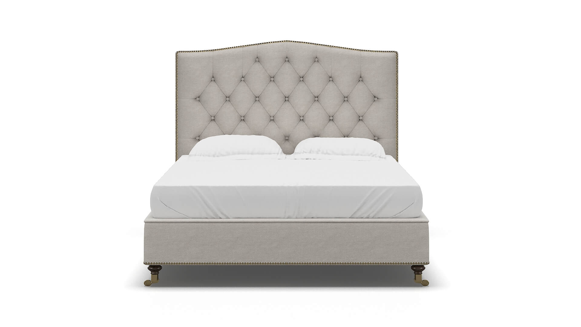 Bijou Suave Dove Bed espresso legs 1