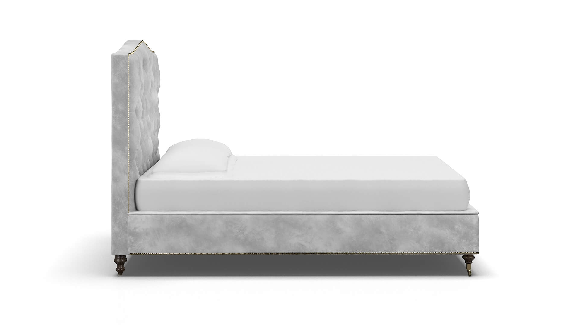Bijou Terrain Pearl Bed espresso legs 3