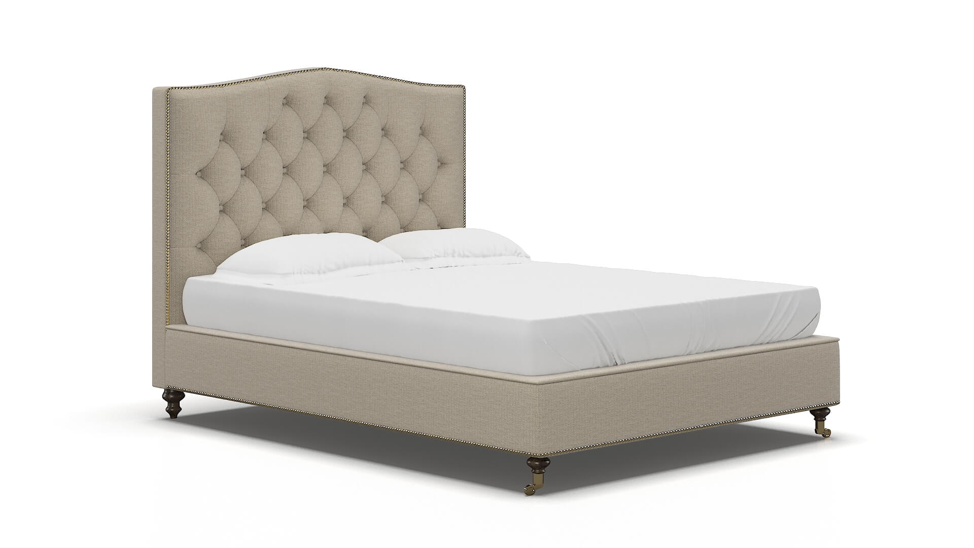 Bijou Urban_d Silver Bed espresso legs 2