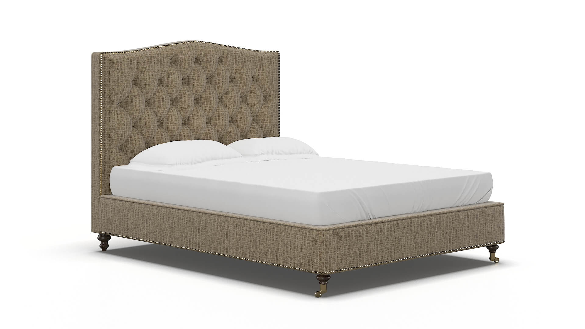 Bijou Venus Mocha Bed espresso legs 2