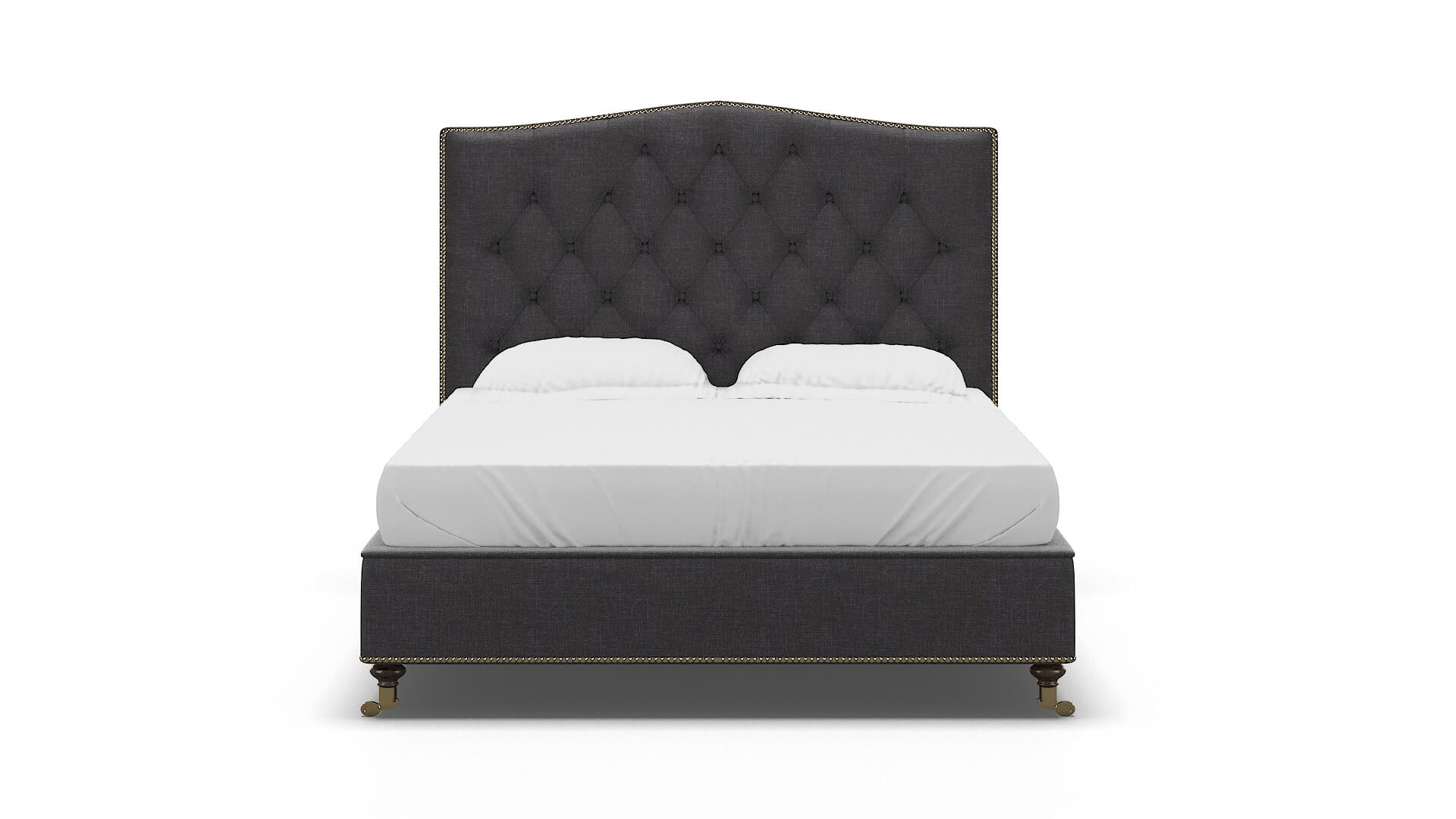 Bijou Venus Onyx Bed espresso legs 1