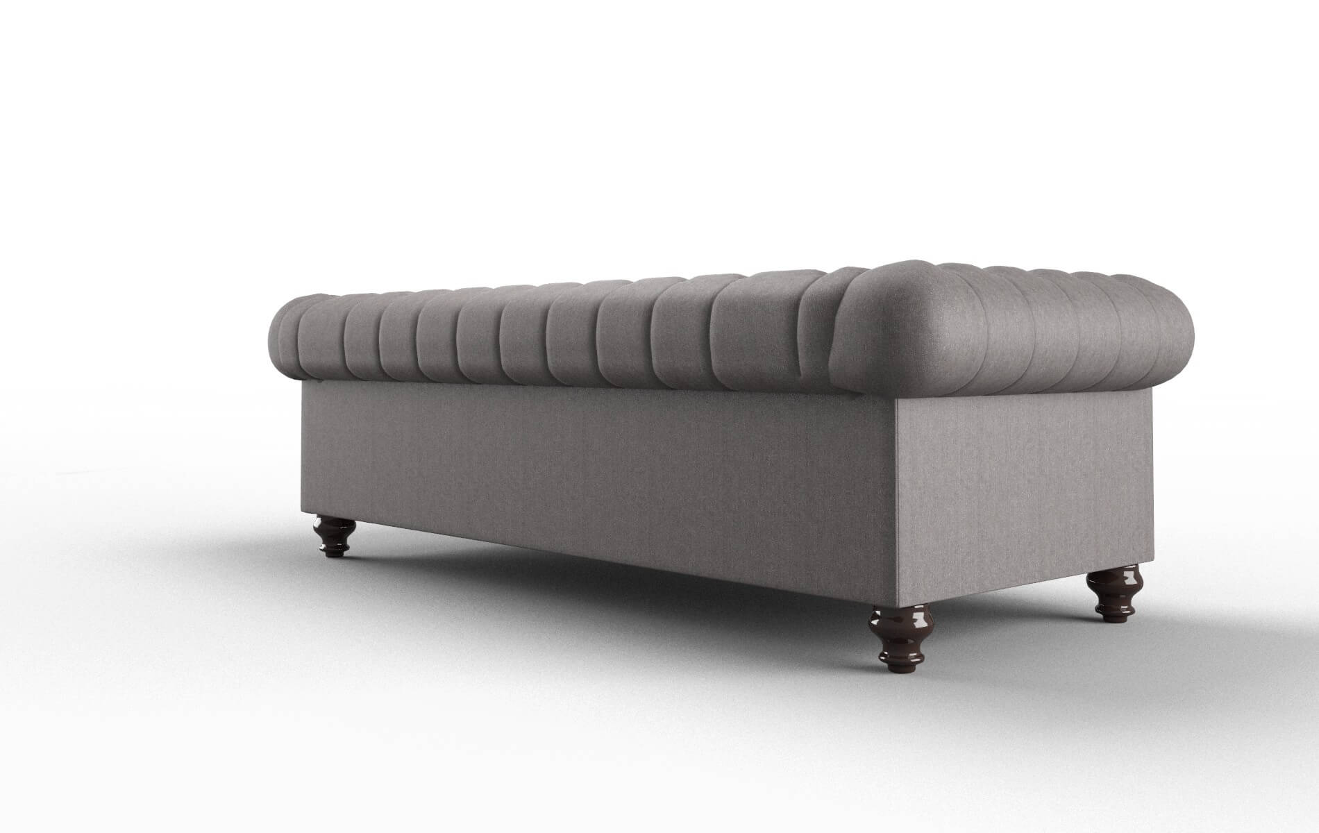 Bordeaux Atlas_plz Silver Sofa espresso legs 5