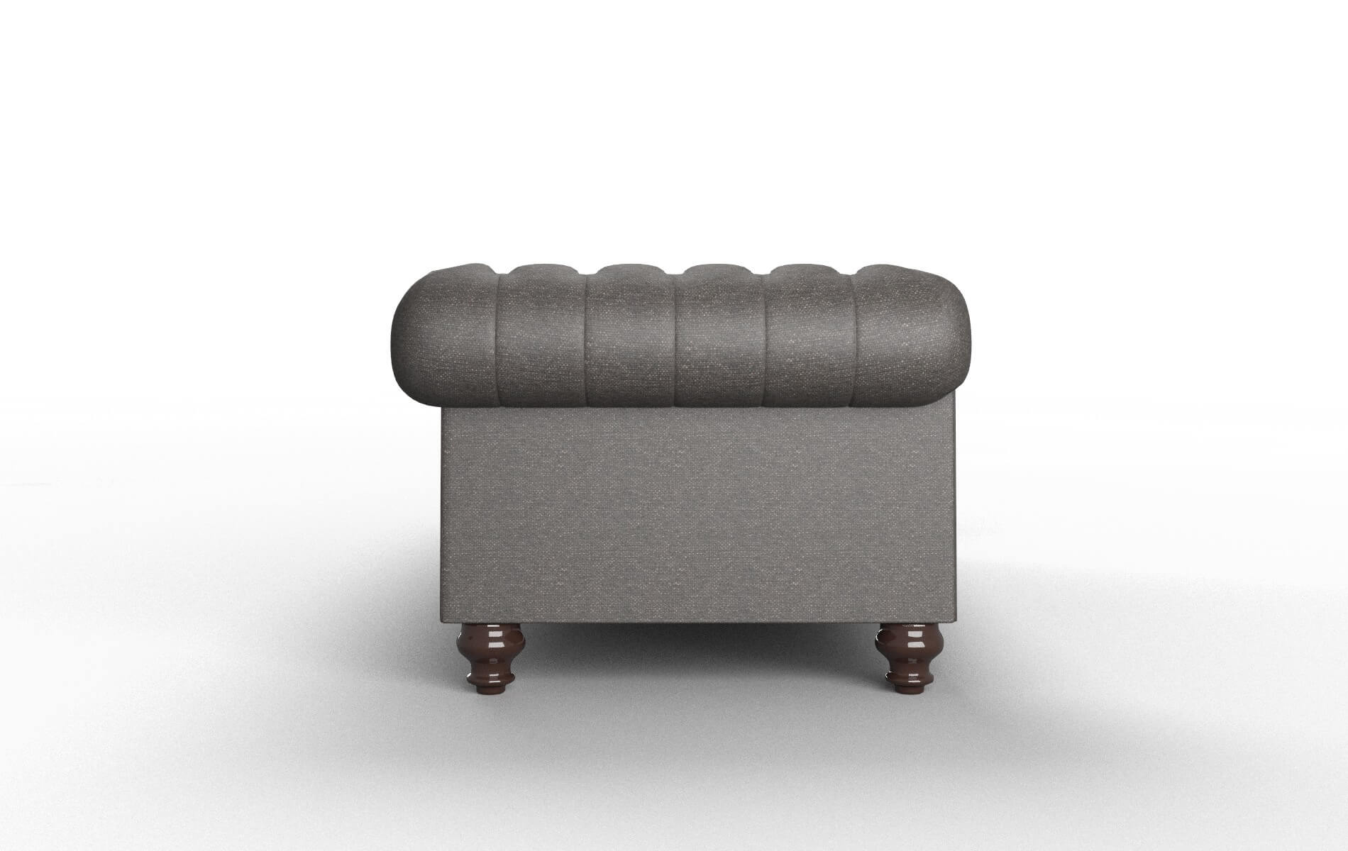 Bordeaux Avenger Denim Sofa espresso legs 3