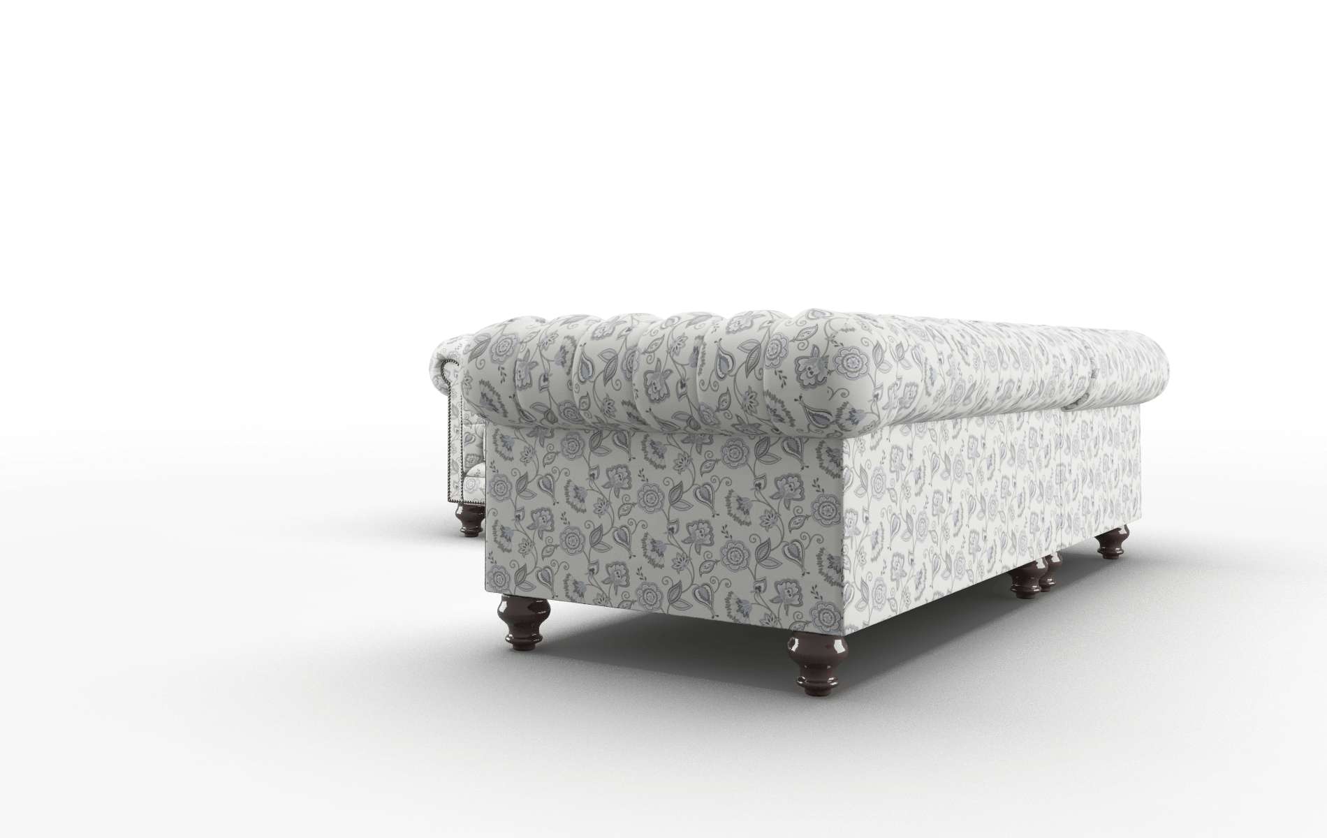 Bordeaux Avignon Sky Sectional espresso legs 4