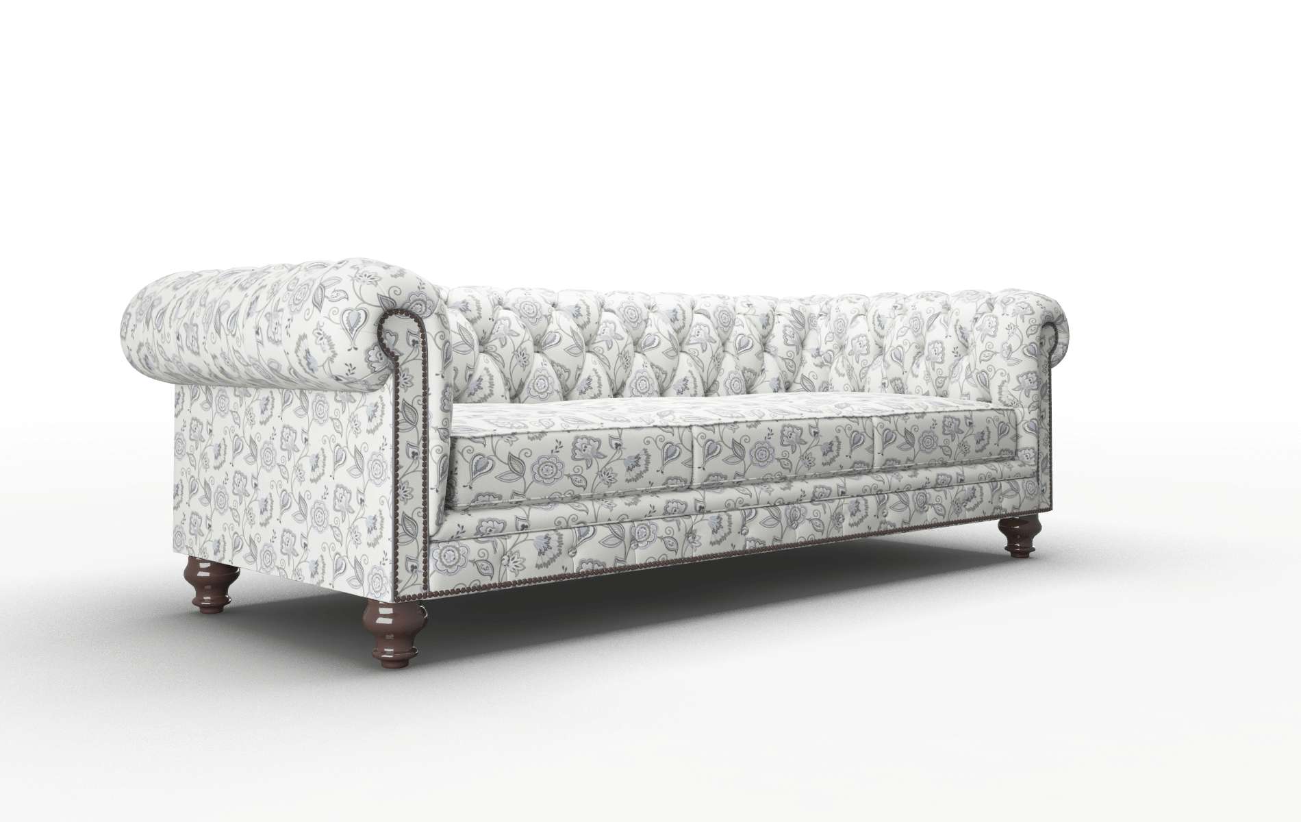Bordeaux Avignon Sky Sofa espresso legs 2