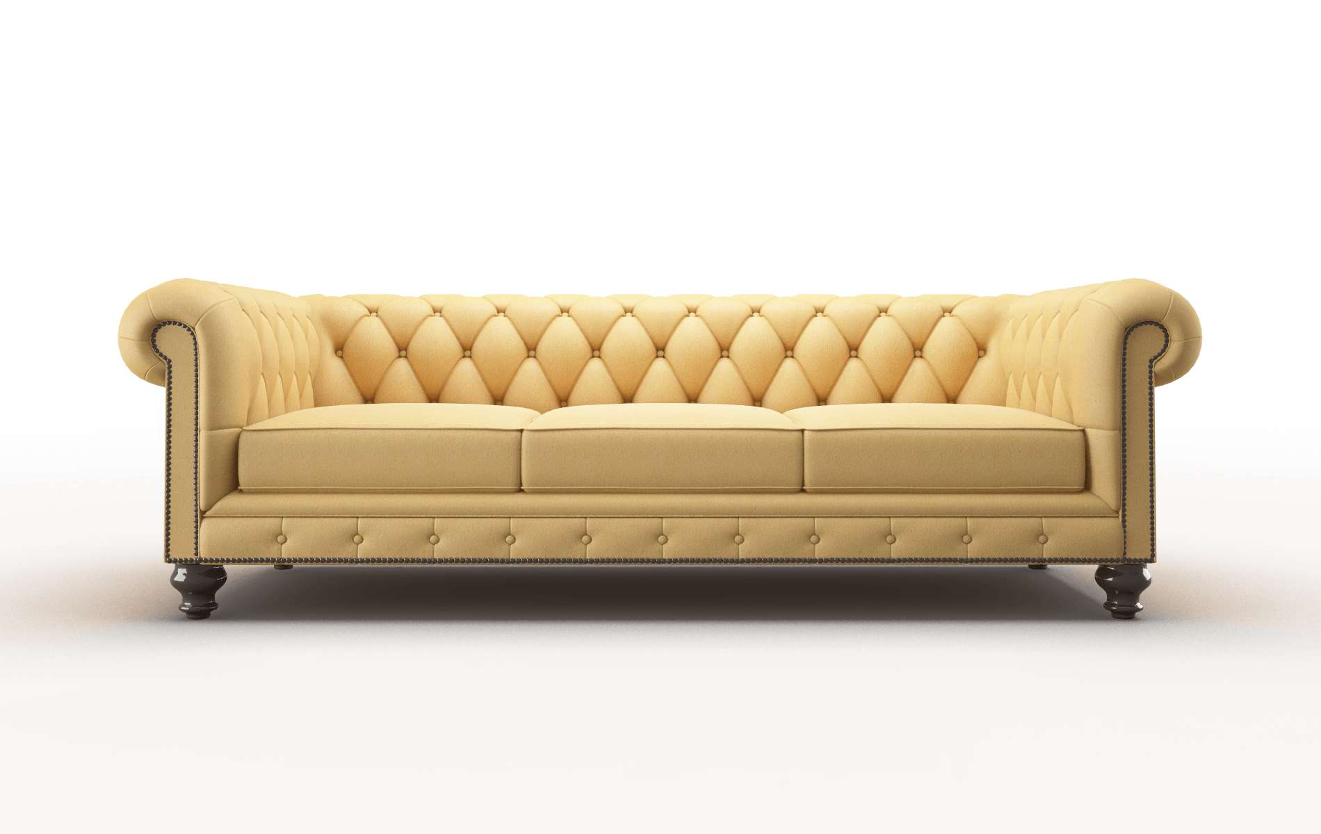 Bordeaux Bella amber Sofa Espresso Legs  1