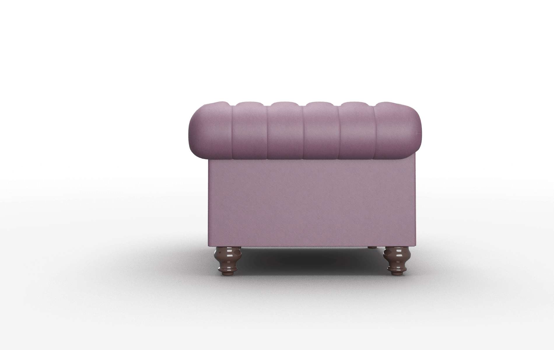 Bordeaux Bella Aubergine Chair espresso legs 3