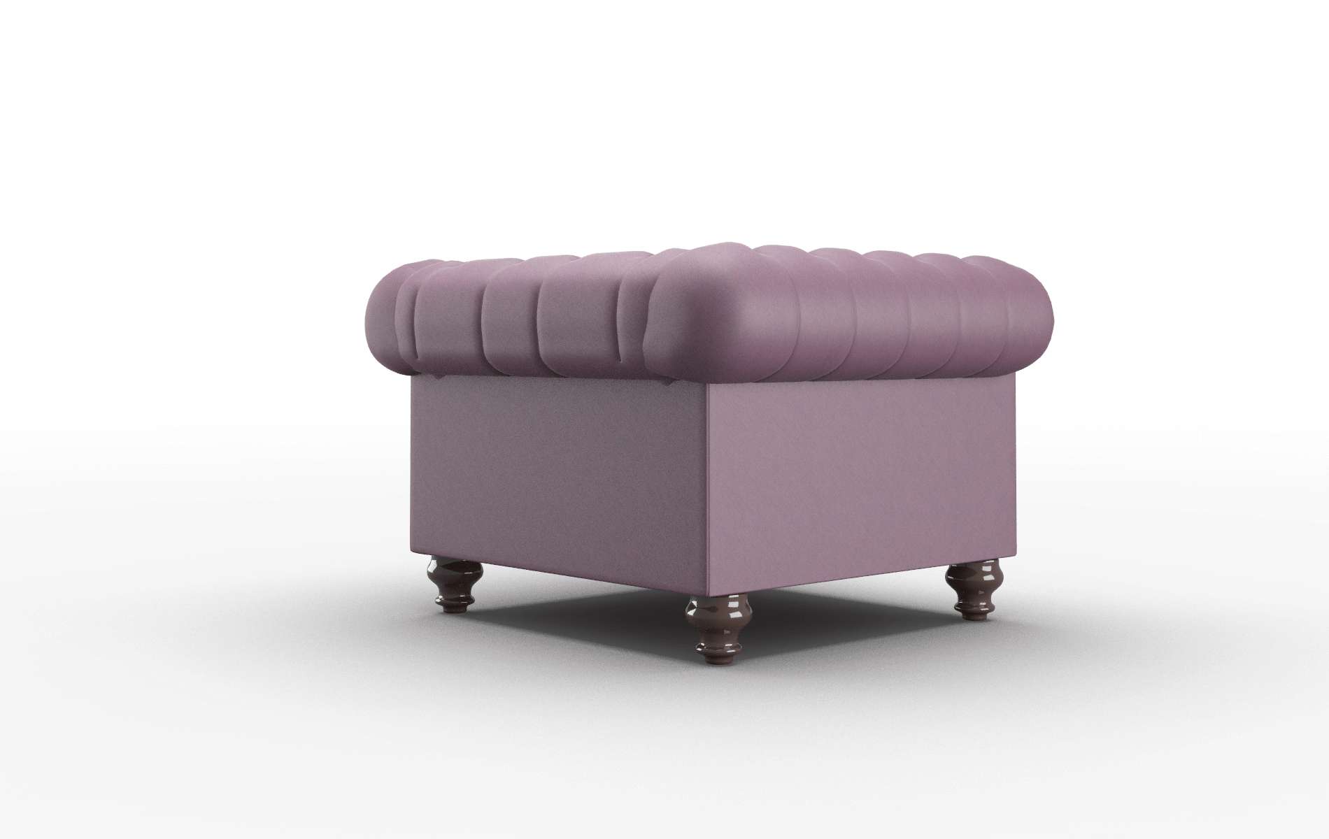 Bordeaux Bella Aubergine Chair espresso legs 5