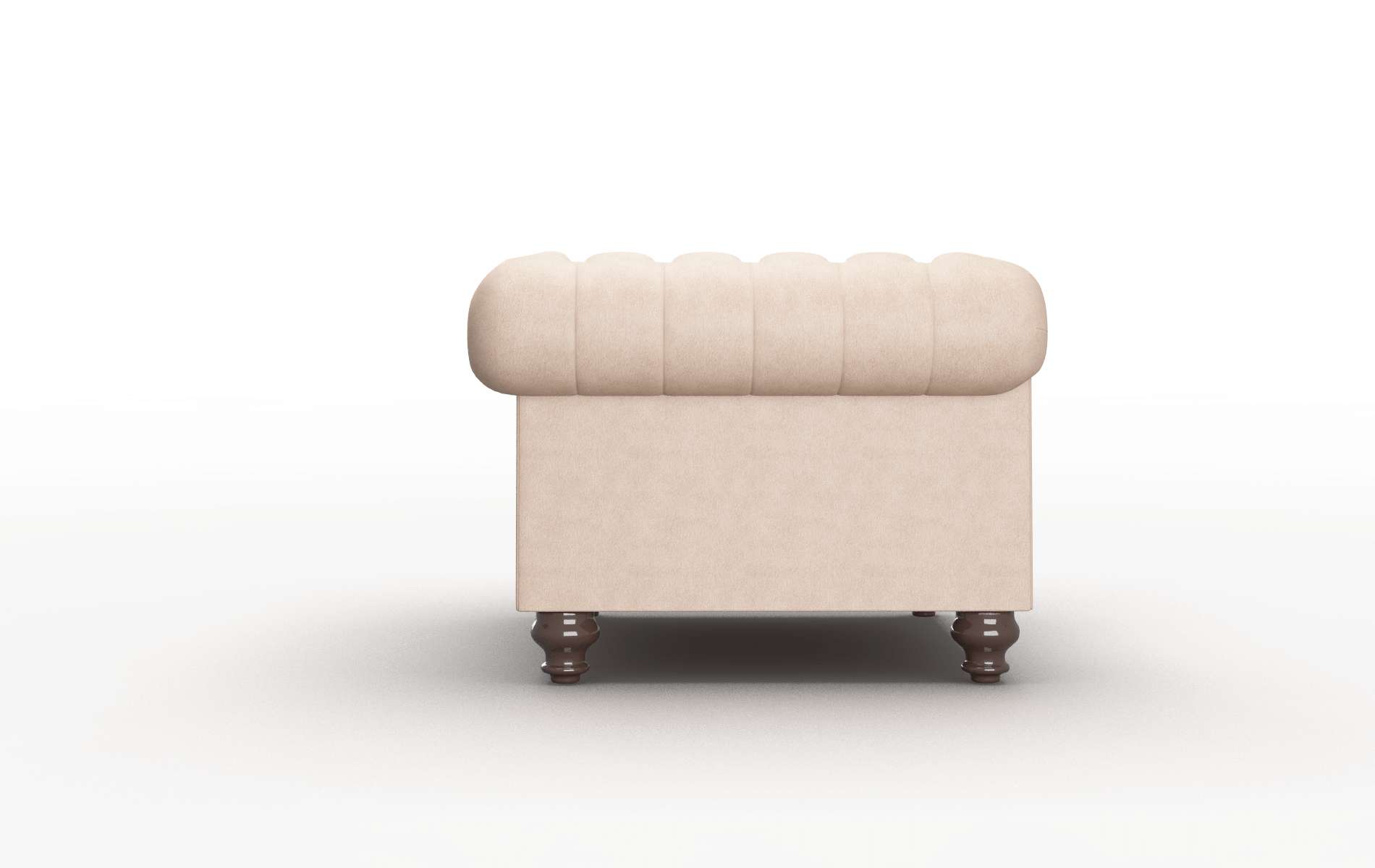 Bordeaux Bella Cocoa Chair espresso legs 3