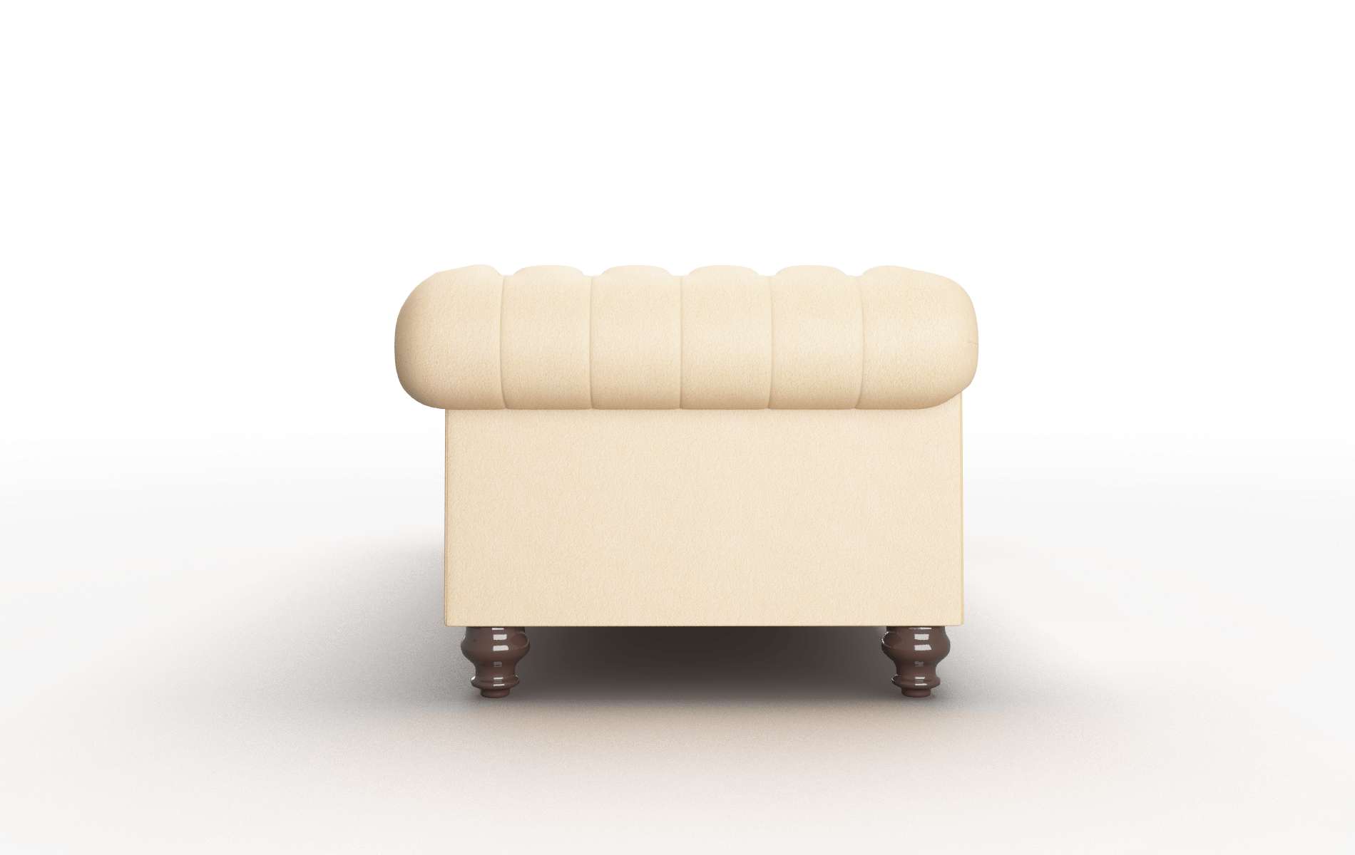 Bordeaux Bella Coffee Sofa espresso legs 3