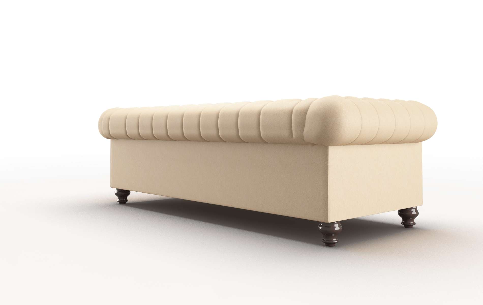 Bordeaux Bella Coffee Sofa espresso legs 5