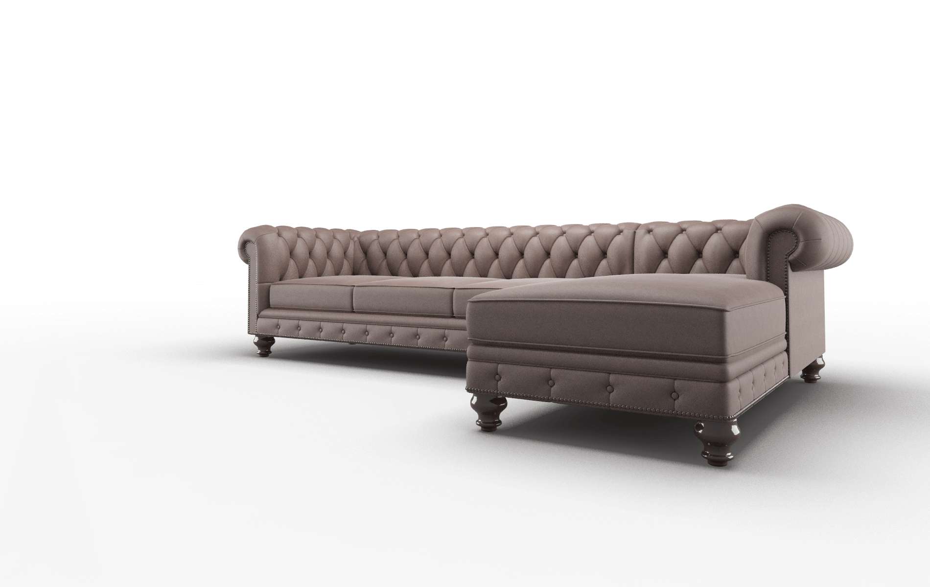 Bordeaux Bella Espresso Panel espresso legs 4