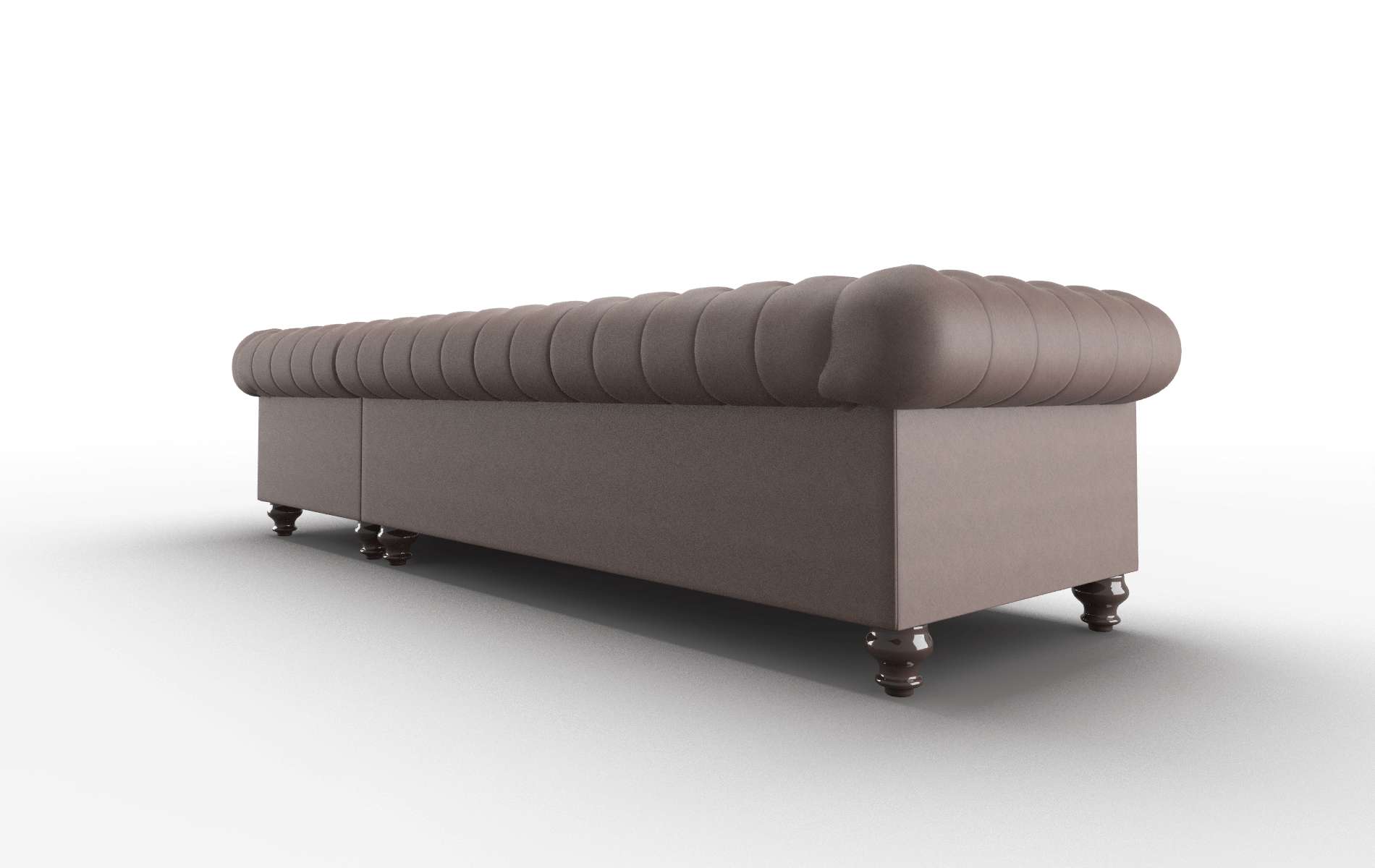 Bordeaux Bella Espresso Panel espresso legs 5