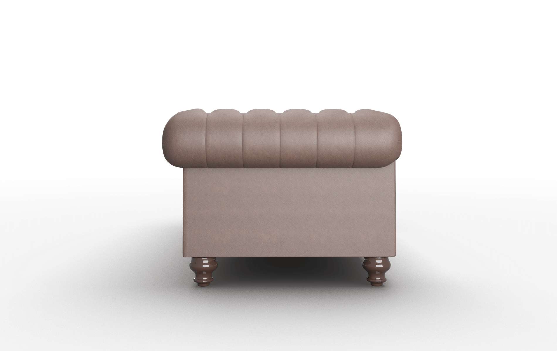 Bordeaux Bella Espresso Sofa espresso legs 3