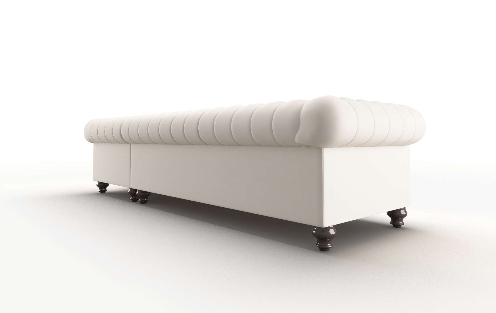 Bordeaux Blanche Milky Panel espresso legs 5