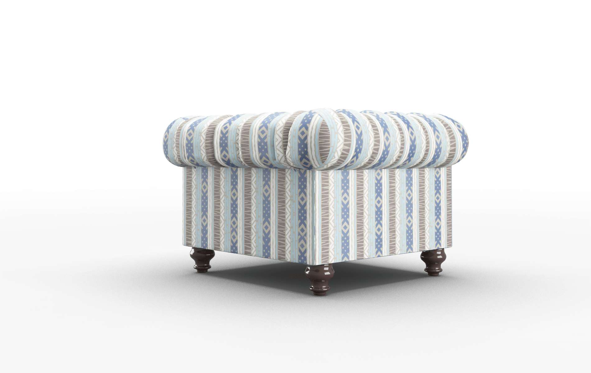 Bordeaux Bodhi Indigo Chair espresso legs 5