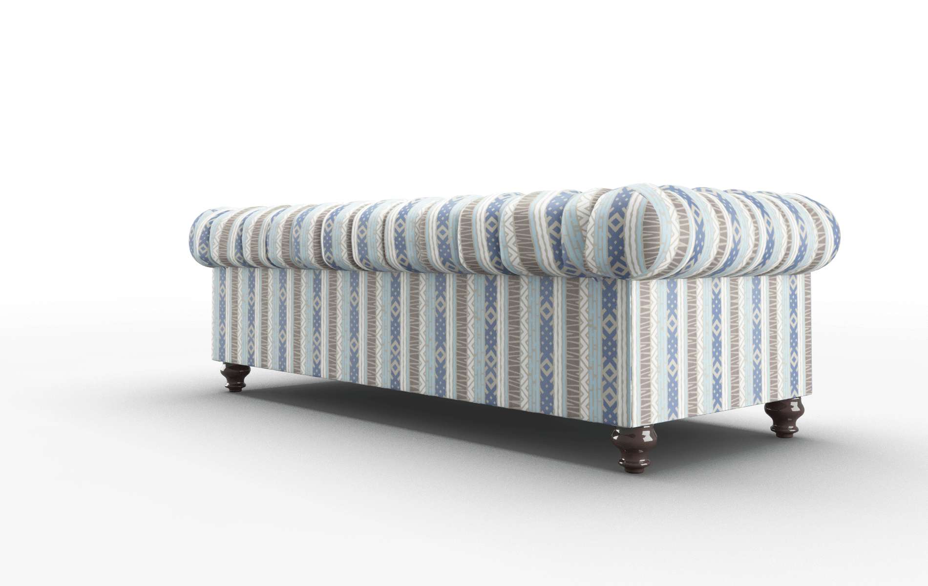 Bordeaux Bodhi Indigo Sofa espresso legs 5