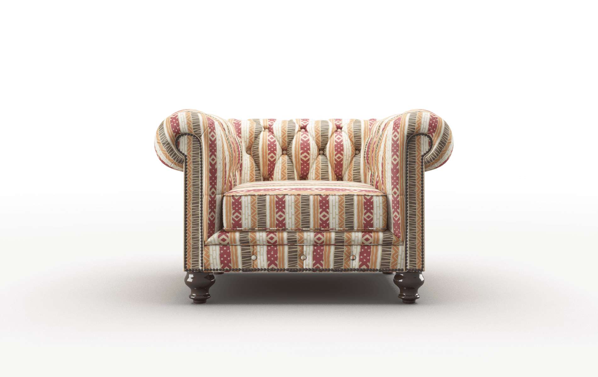 Bordeaux Bodhi tango Chair Espresso Legs  1