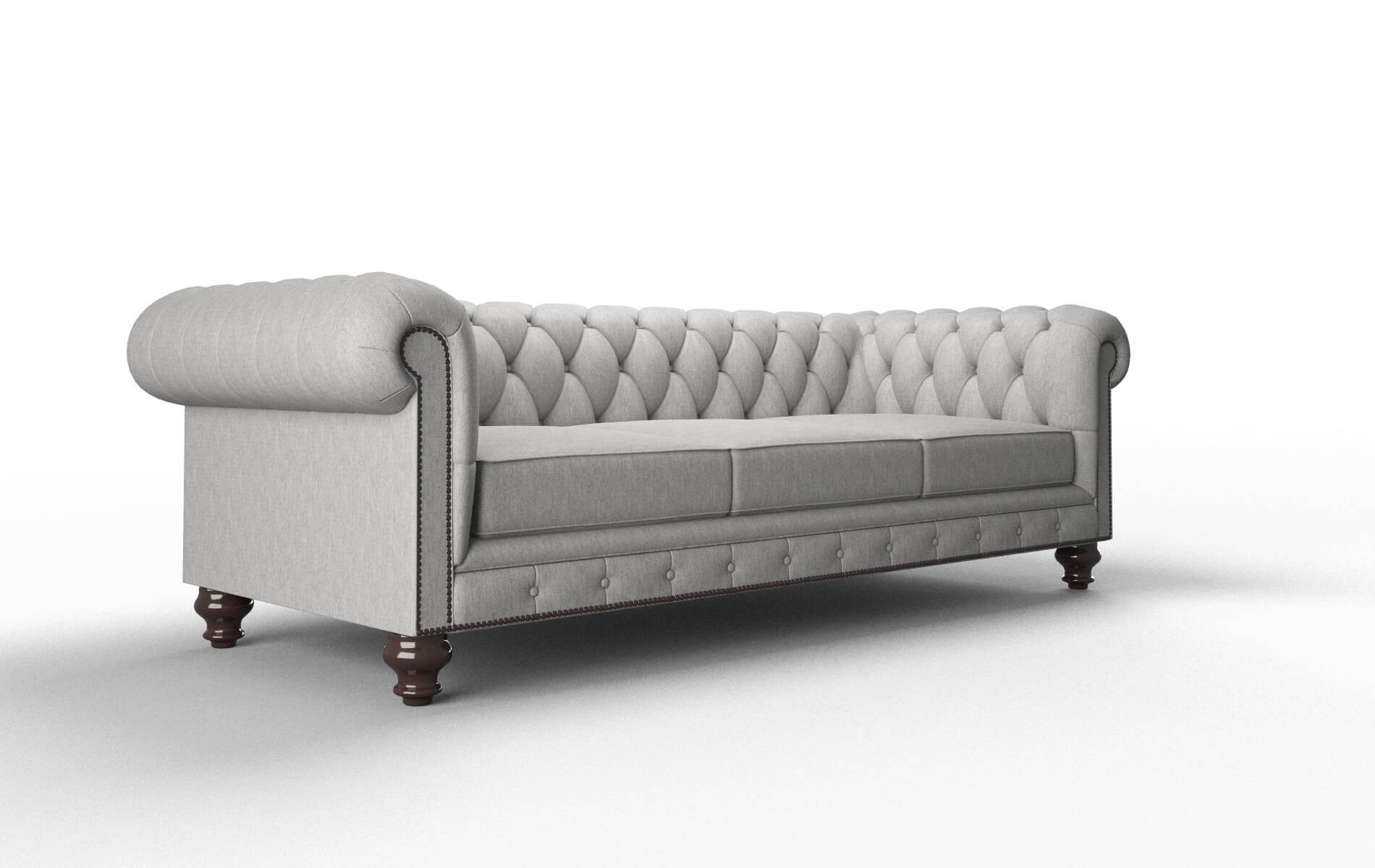 Bordeaux Bungalow Graphite Sofa espresso legs 2