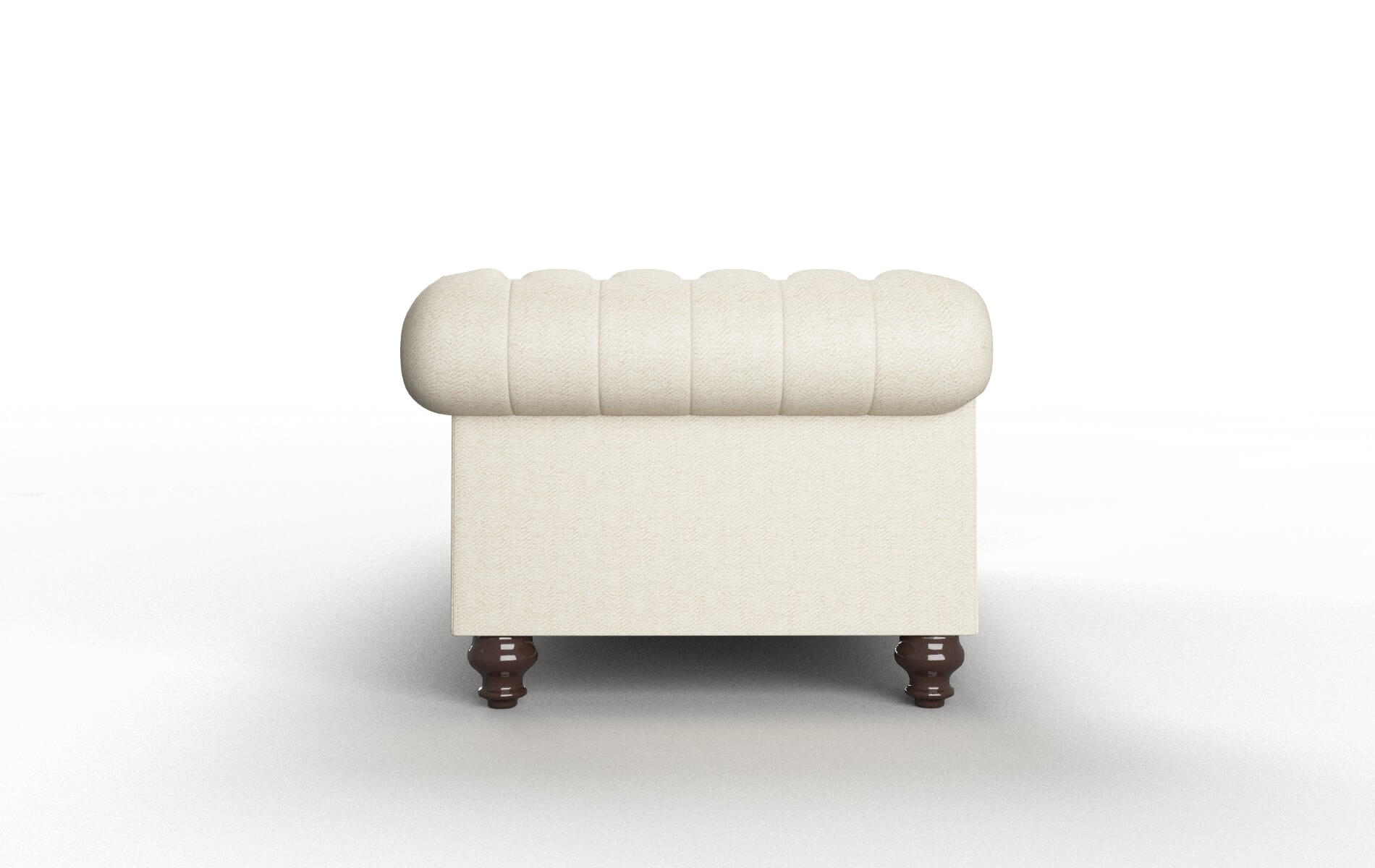 Bordeaux Catalina Wheat Sofa espresso legs 3
