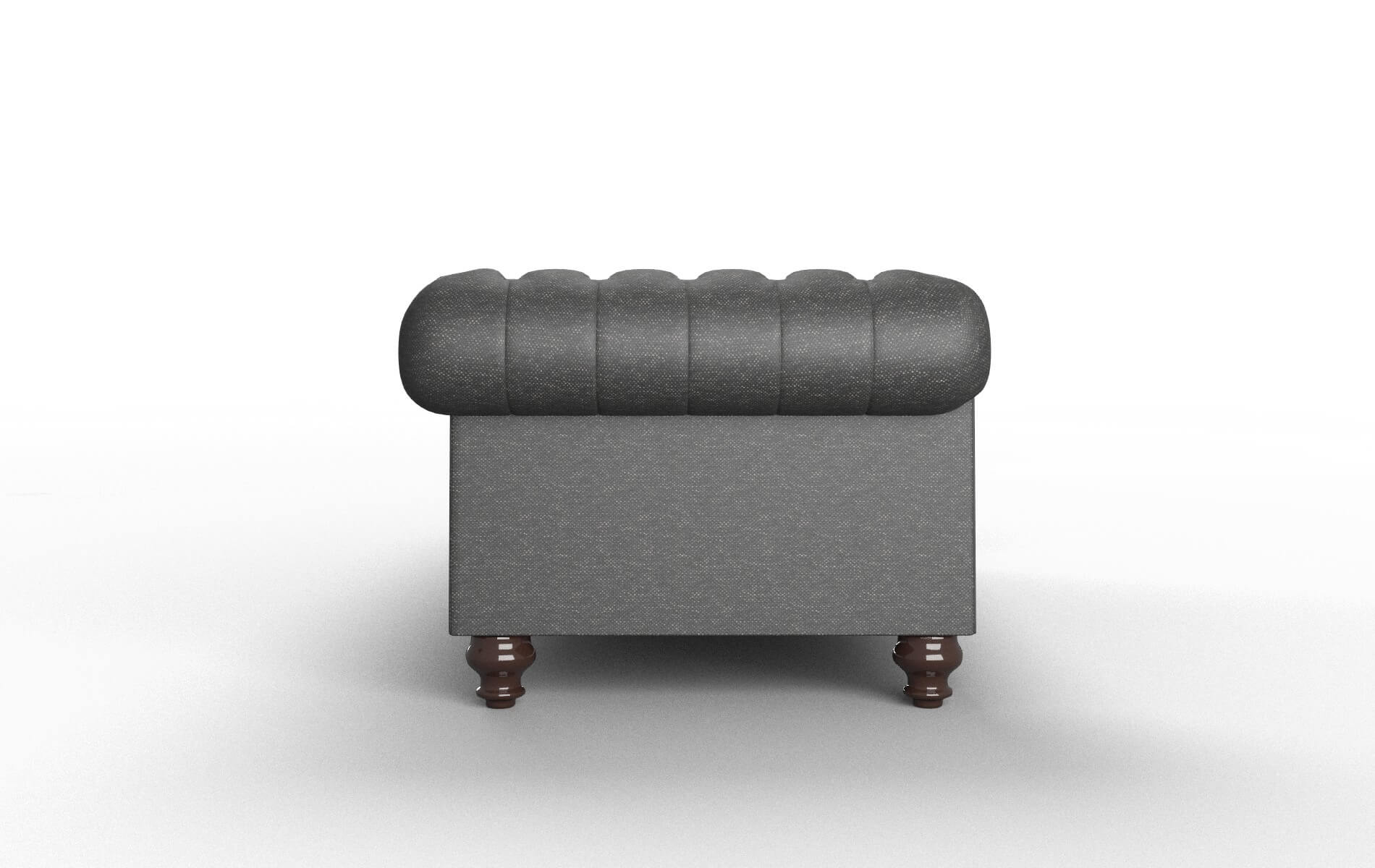 Bordeaux Chance Denim Sofa espresso legs 3