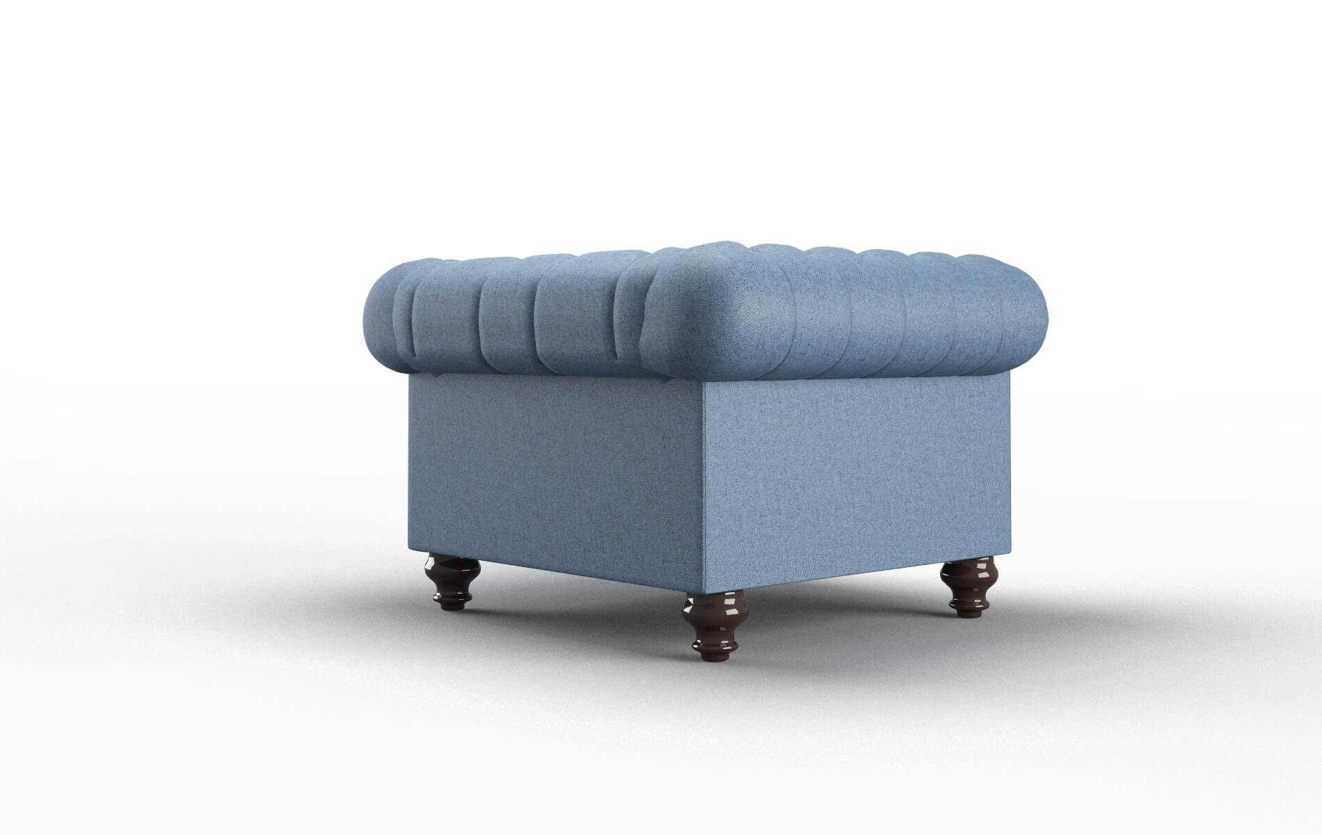 Bordeaux Clyde Deep_ocean Chair espresso legs 5