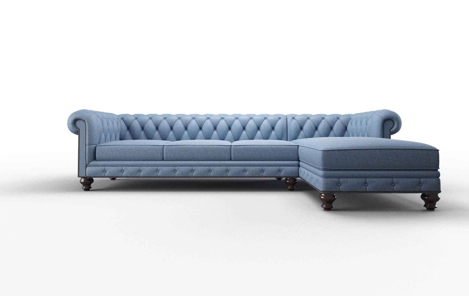 Bordeaux Clyde Deep_ocean Panel espresso legs 1