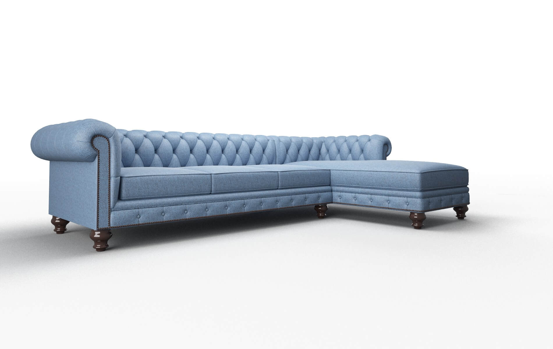 Bordeaux Clyde Deep_ocean Panel espresso legs 2