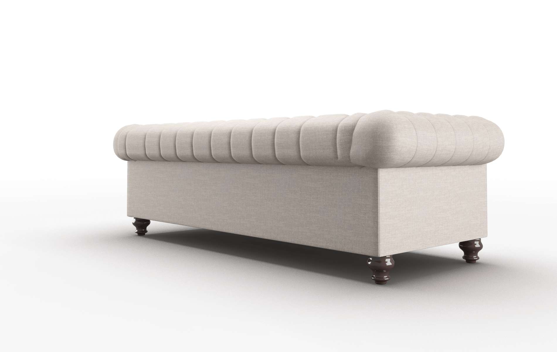 Bordeaux Clyde Dolphin Sofa espresso legs 5