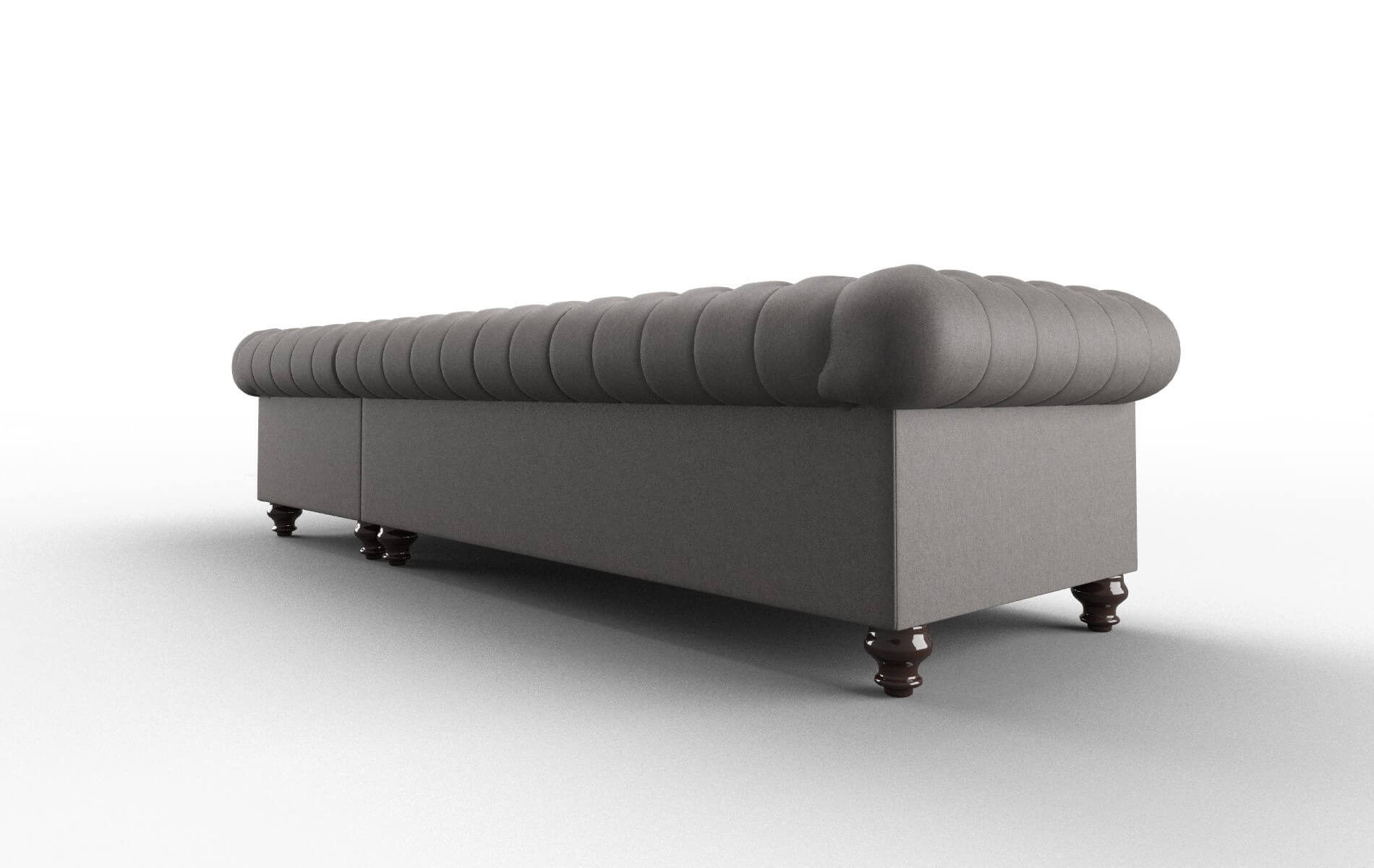 Bordeaux Cosmo Charcoal Panel espresso legs 5