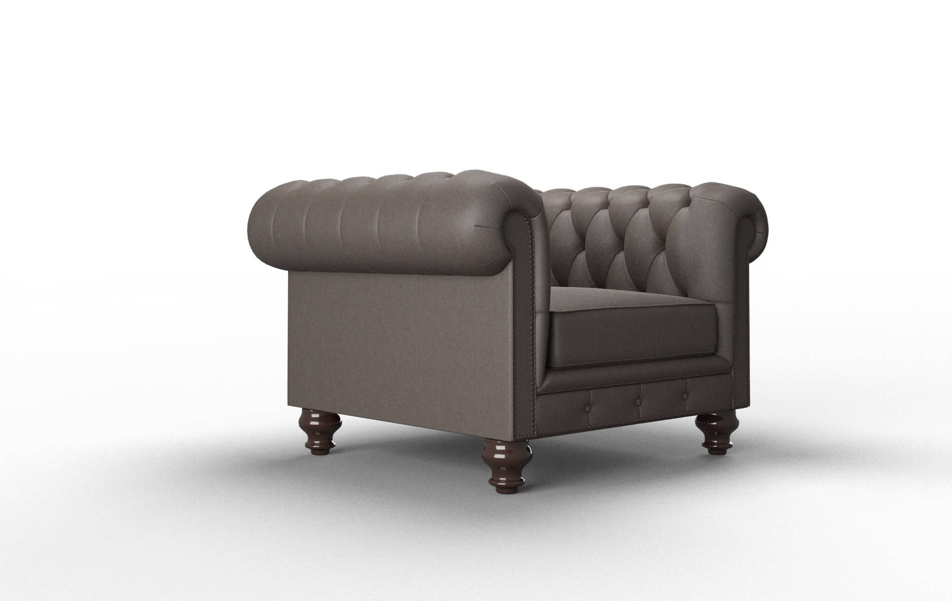 Bordeaux Cosmo Chocolate Chair espresso legs 2