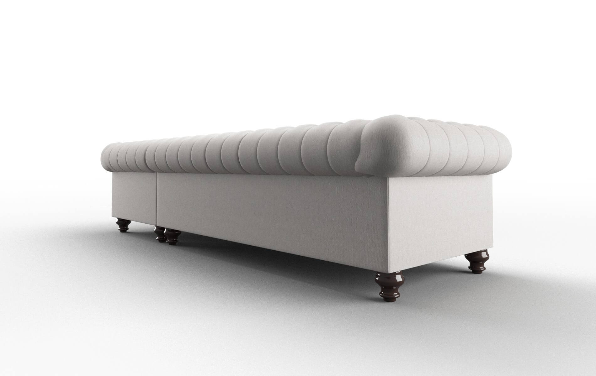Bordeaux Cosmo Silver Panel espresso legs 5