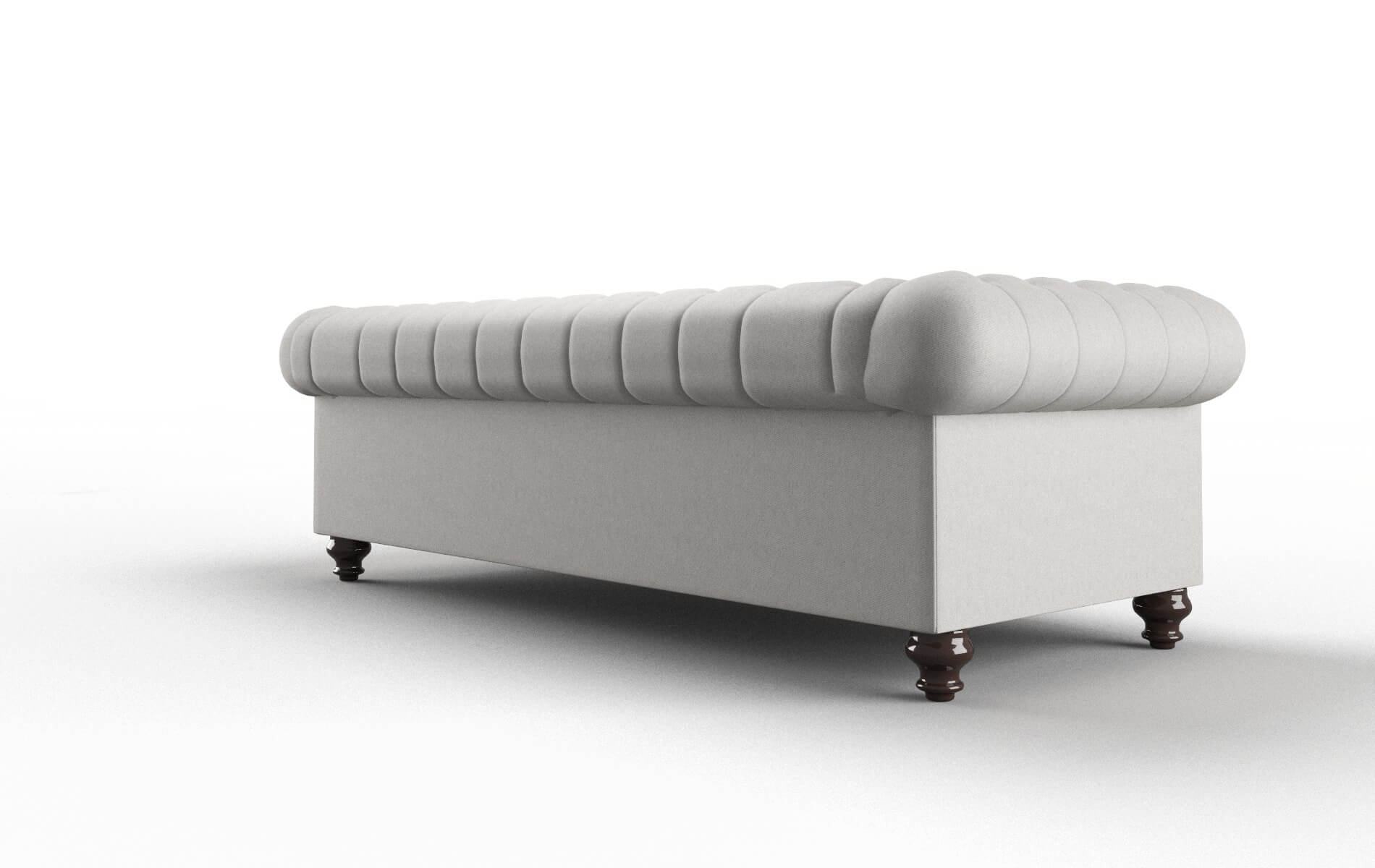 Bordeaux Cosmo Silver Sofa espresso legs 5