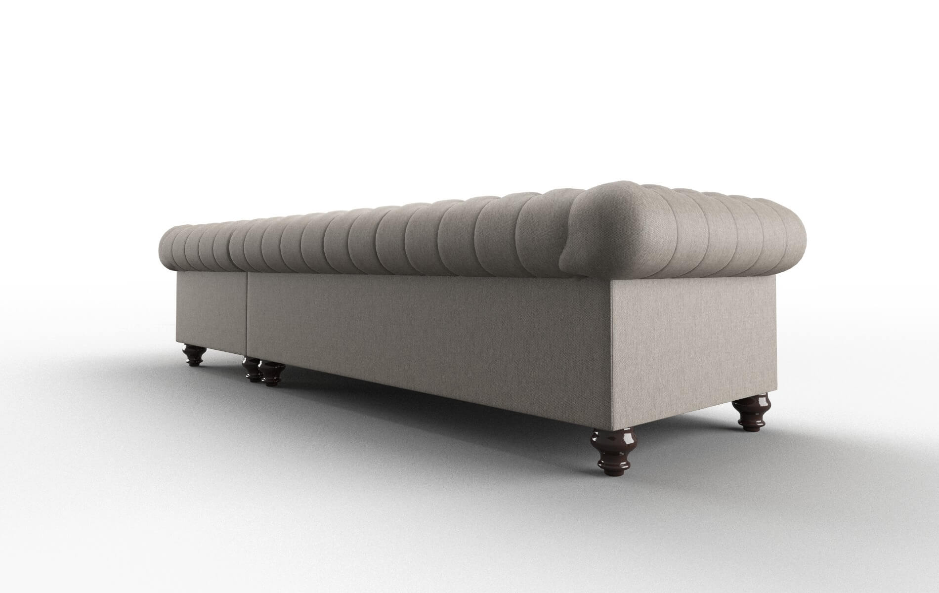 Bordeaux Cosmo Taupe Panel espresso legs 5