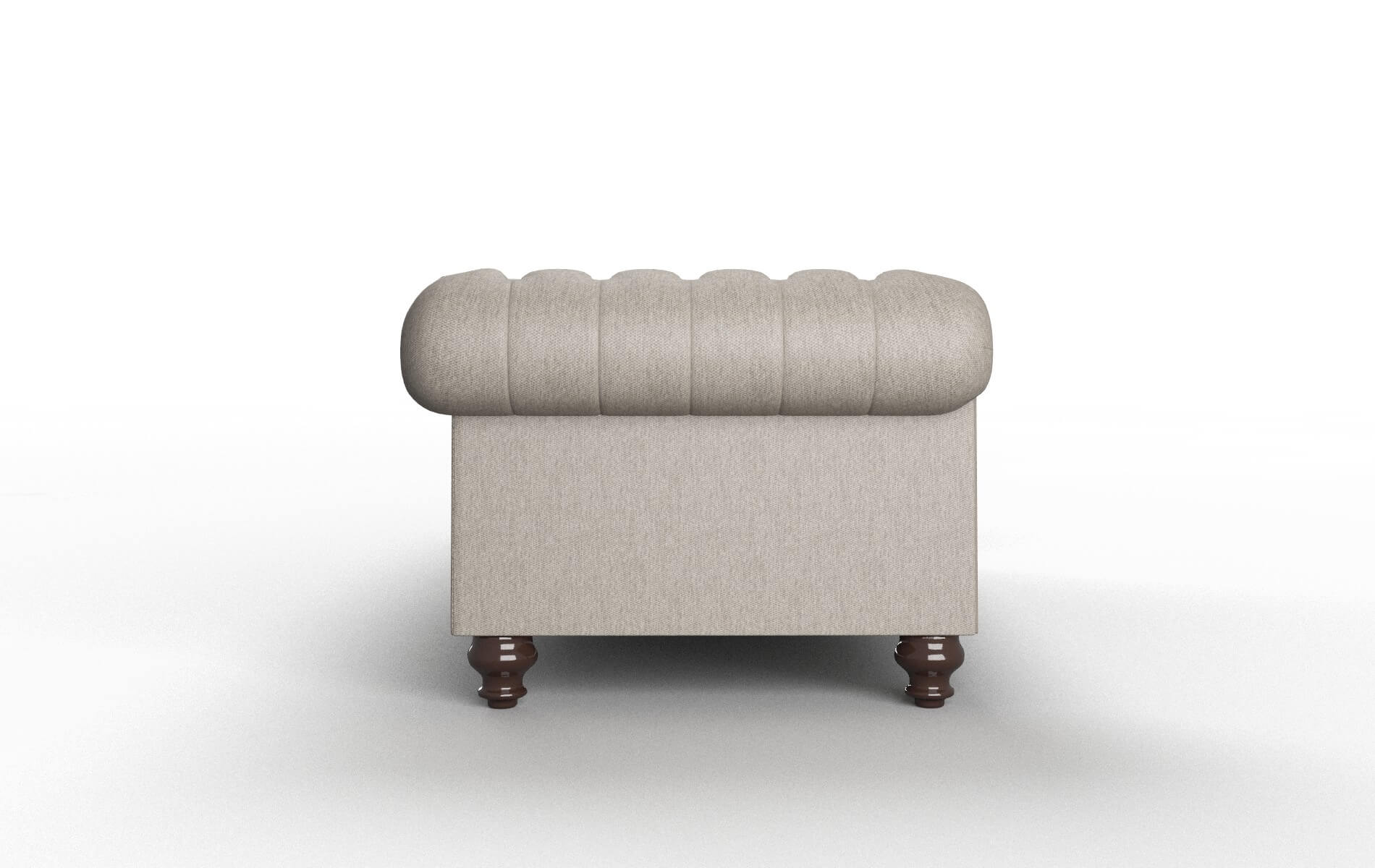 Bordeaux Cosmo Taupe Sofa espresso legs 3