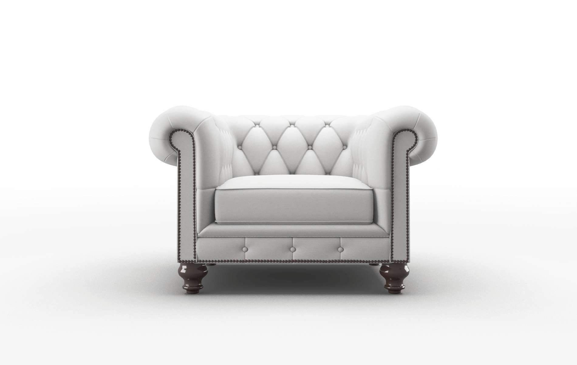 Bordeaux Dawson Platinum Chair espresso legs 1