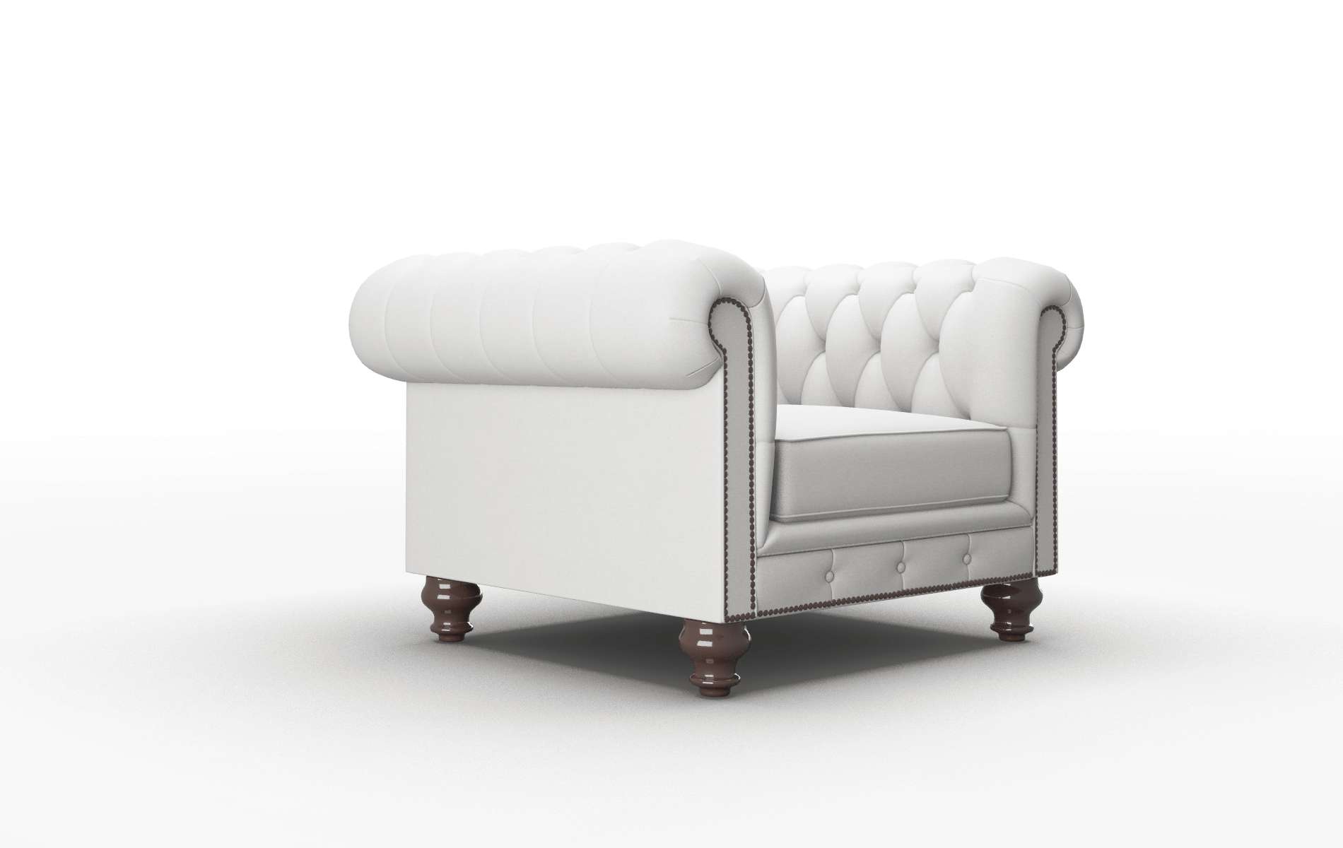 Bordeaux Dawson Platinum Chair espresso legs 2