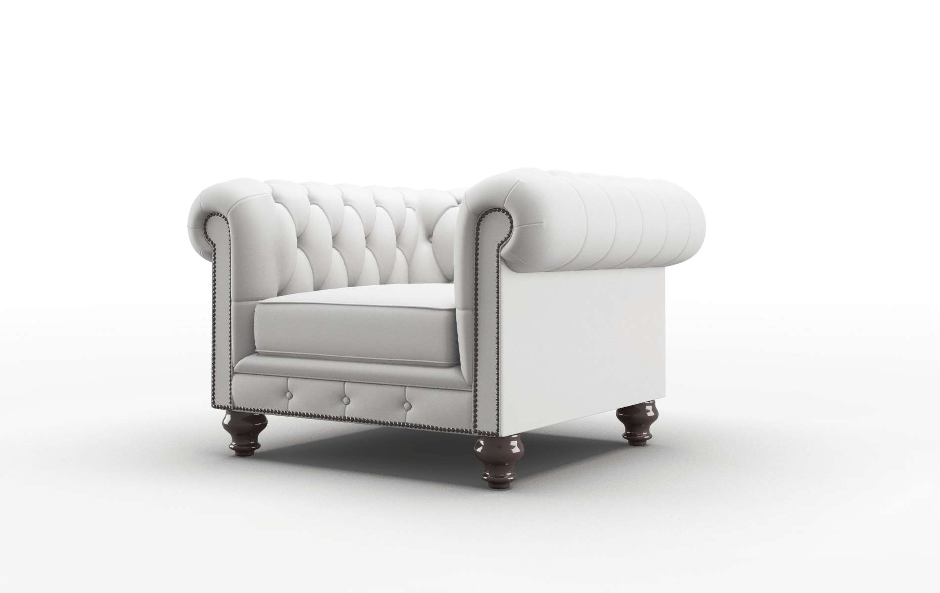 Bordeaux Dawson Platinum Chair espresso legs 4