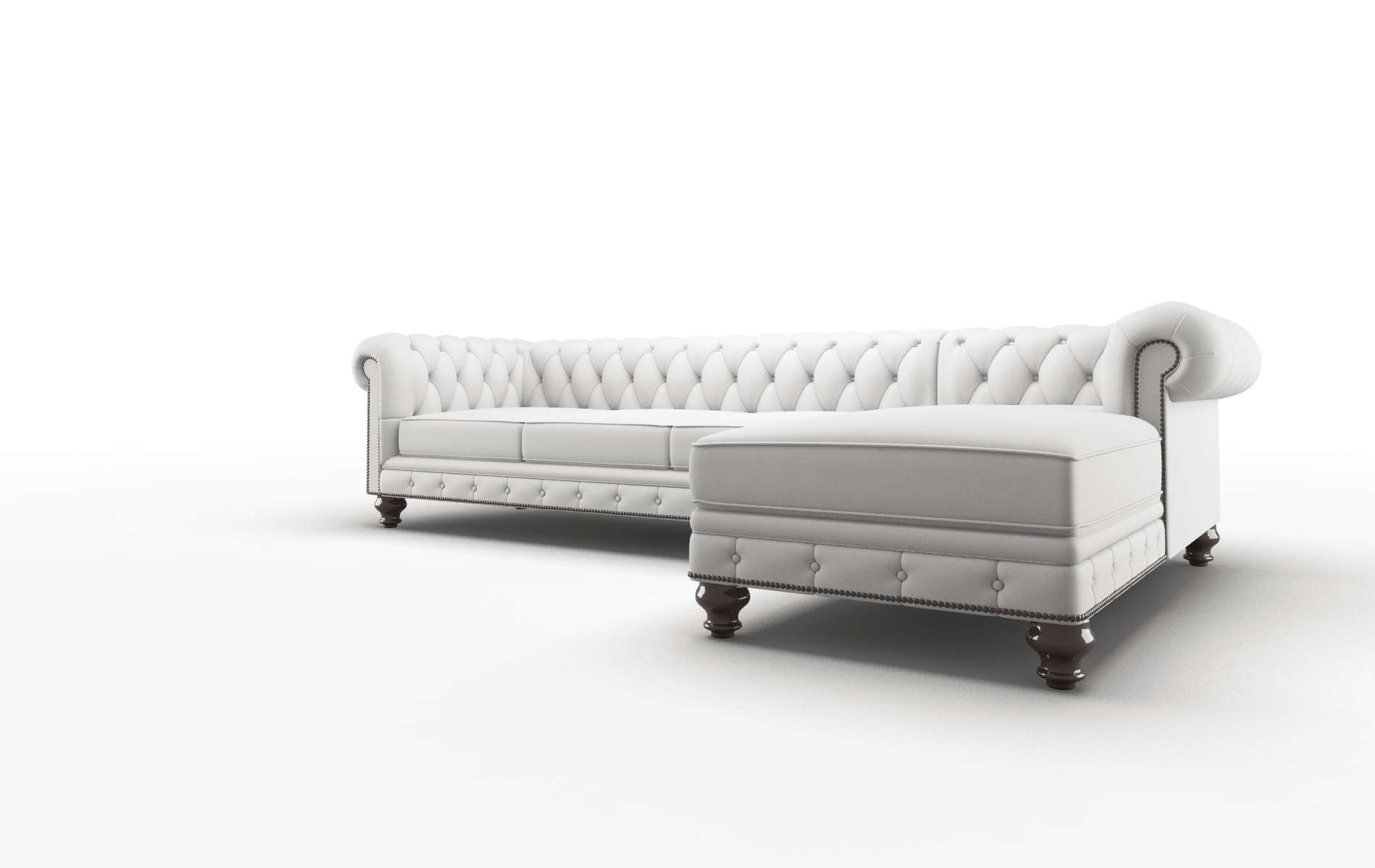 Bordeaux Dawson Platinum Panel espresso legs 4