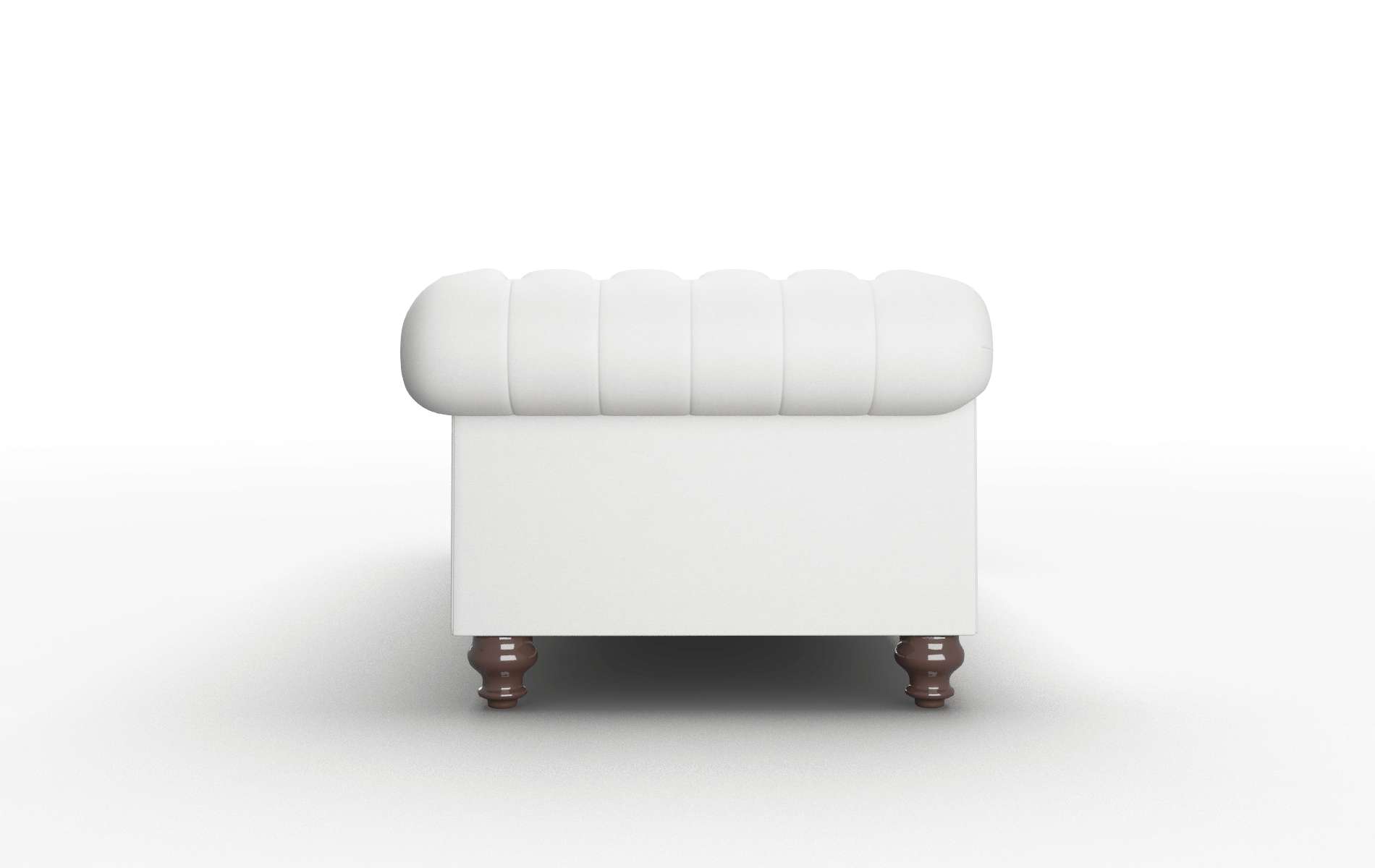 Bordeaux Dawson Platinum Sofa espresso legs 3